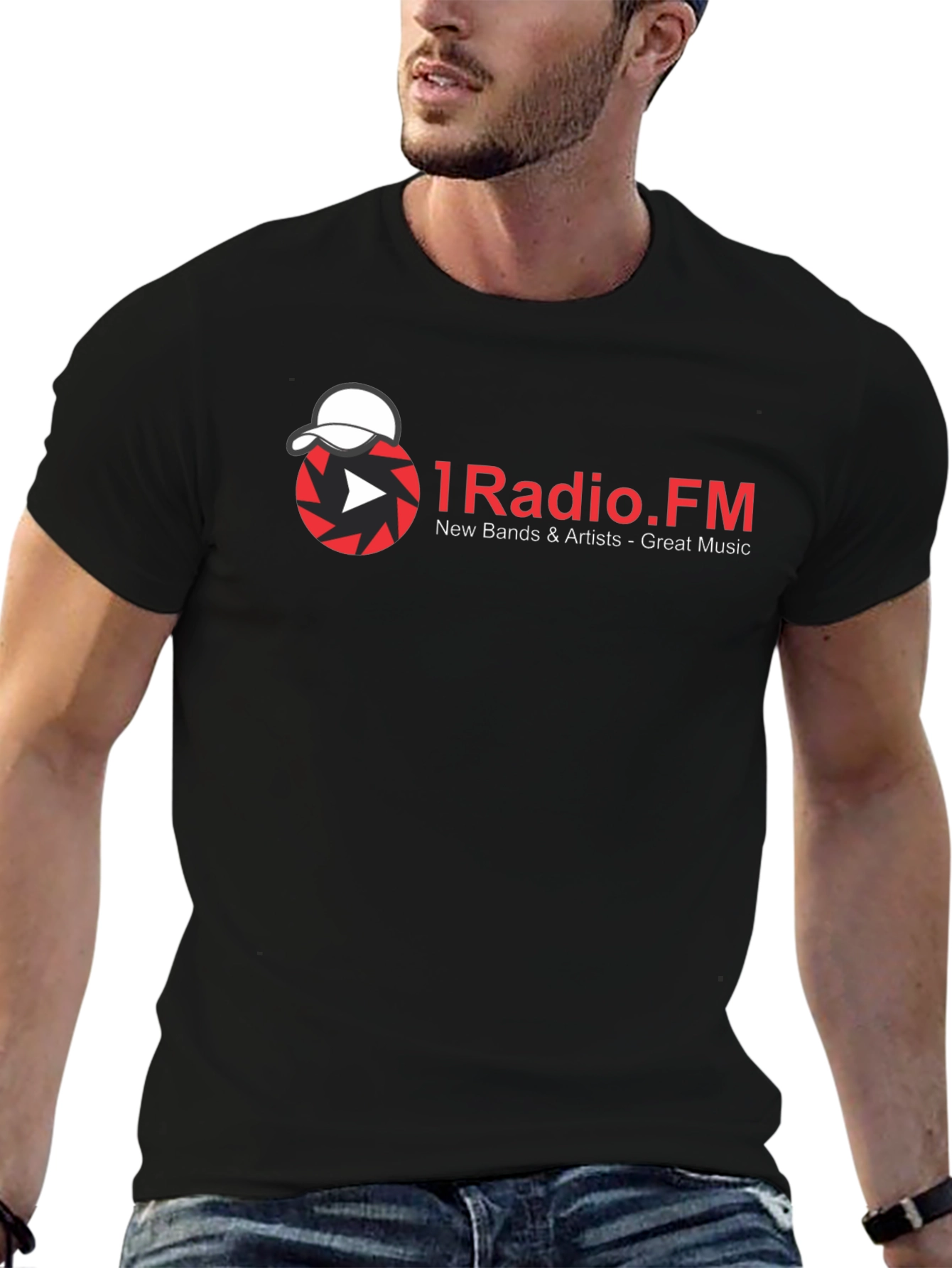 1Radio.FM Graphic Tee - New Bands & Artists