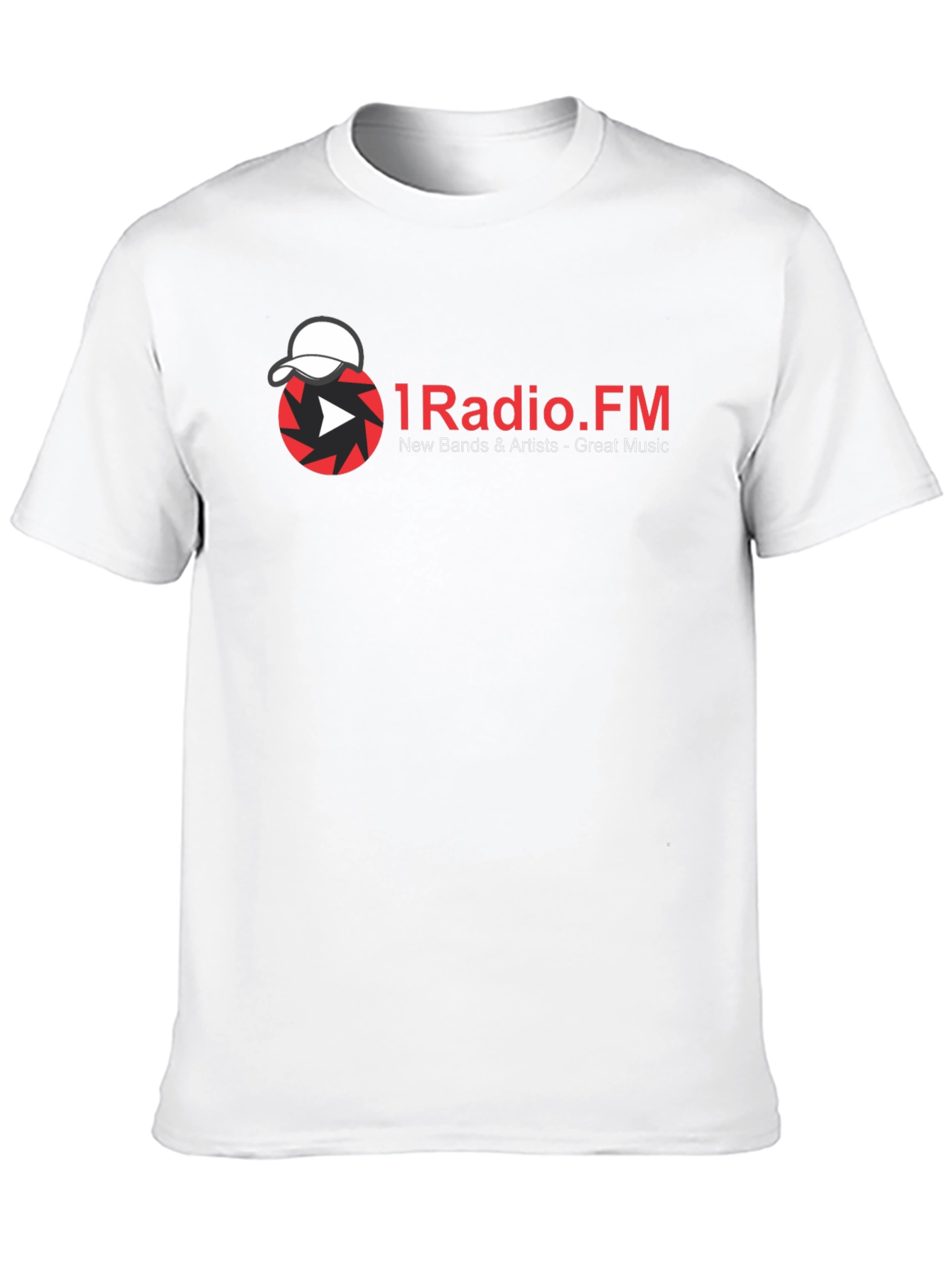 1Radio.FM Graphic Tee - New Bands & Artists
