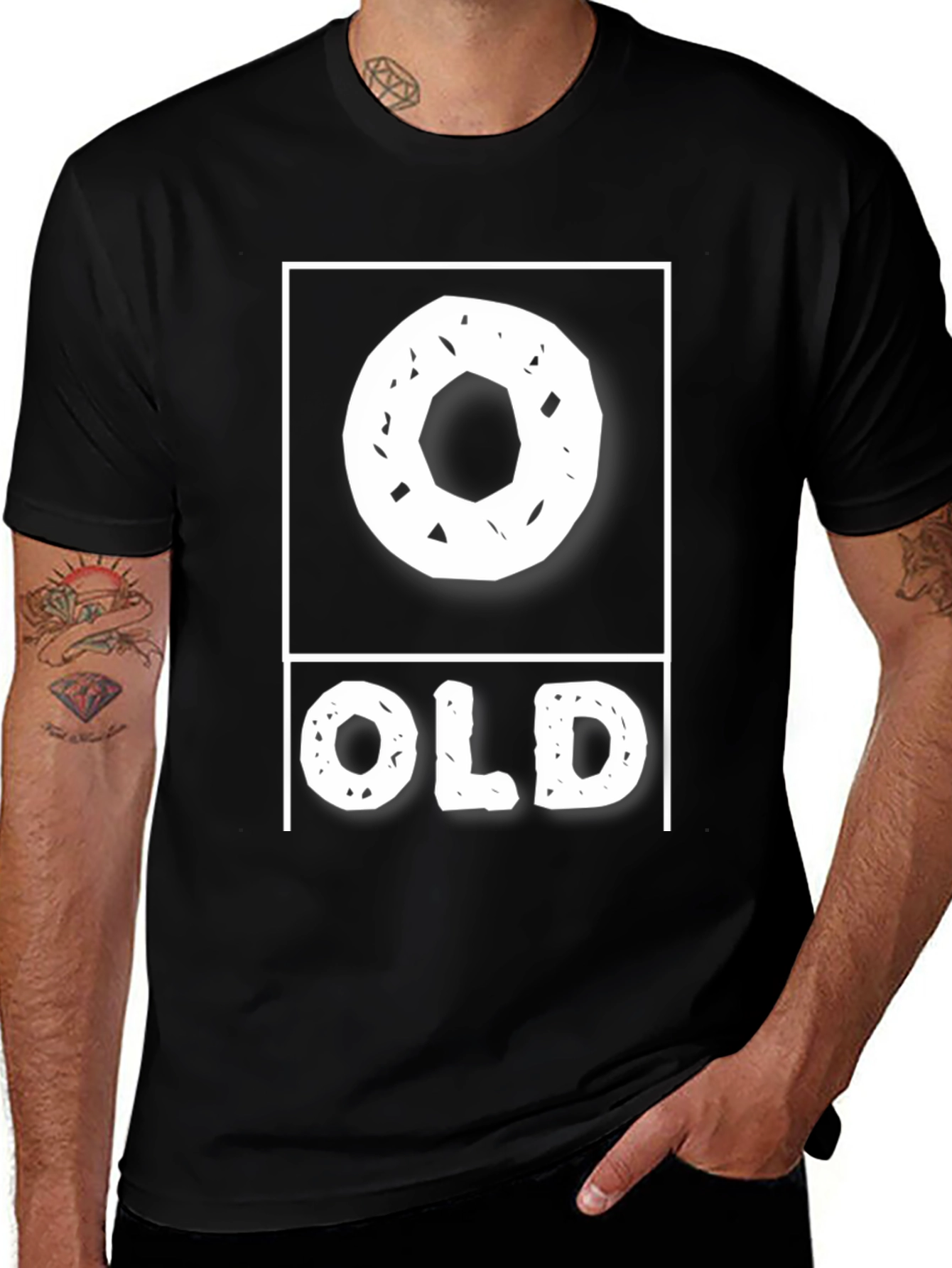 Funny O Old T-Shirt - Novelty Birthday Gift