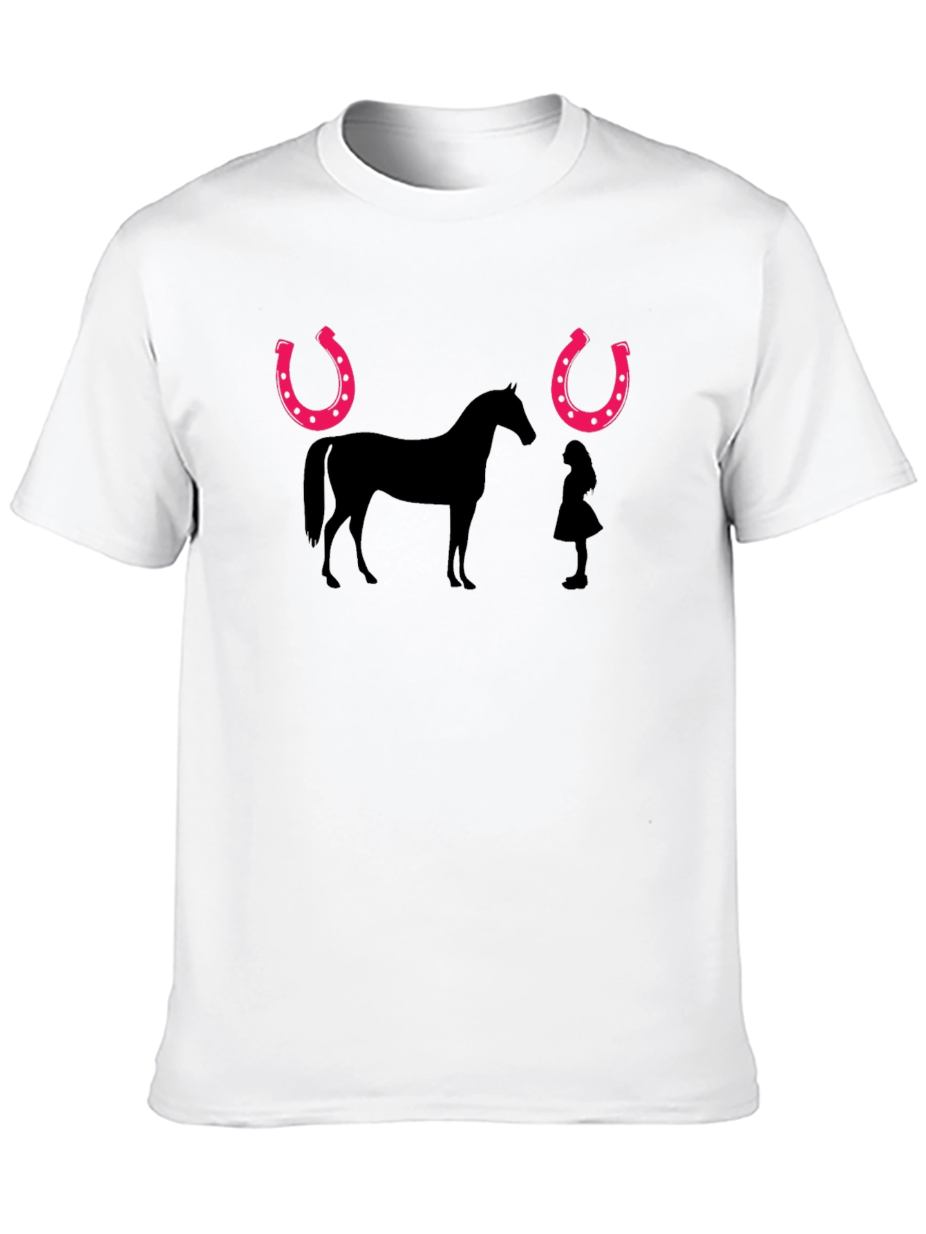 Horse and Girl Graphic Tee