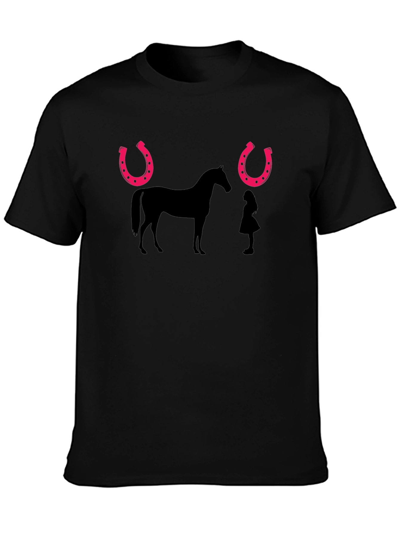 Horse and Girl Graphic Tee