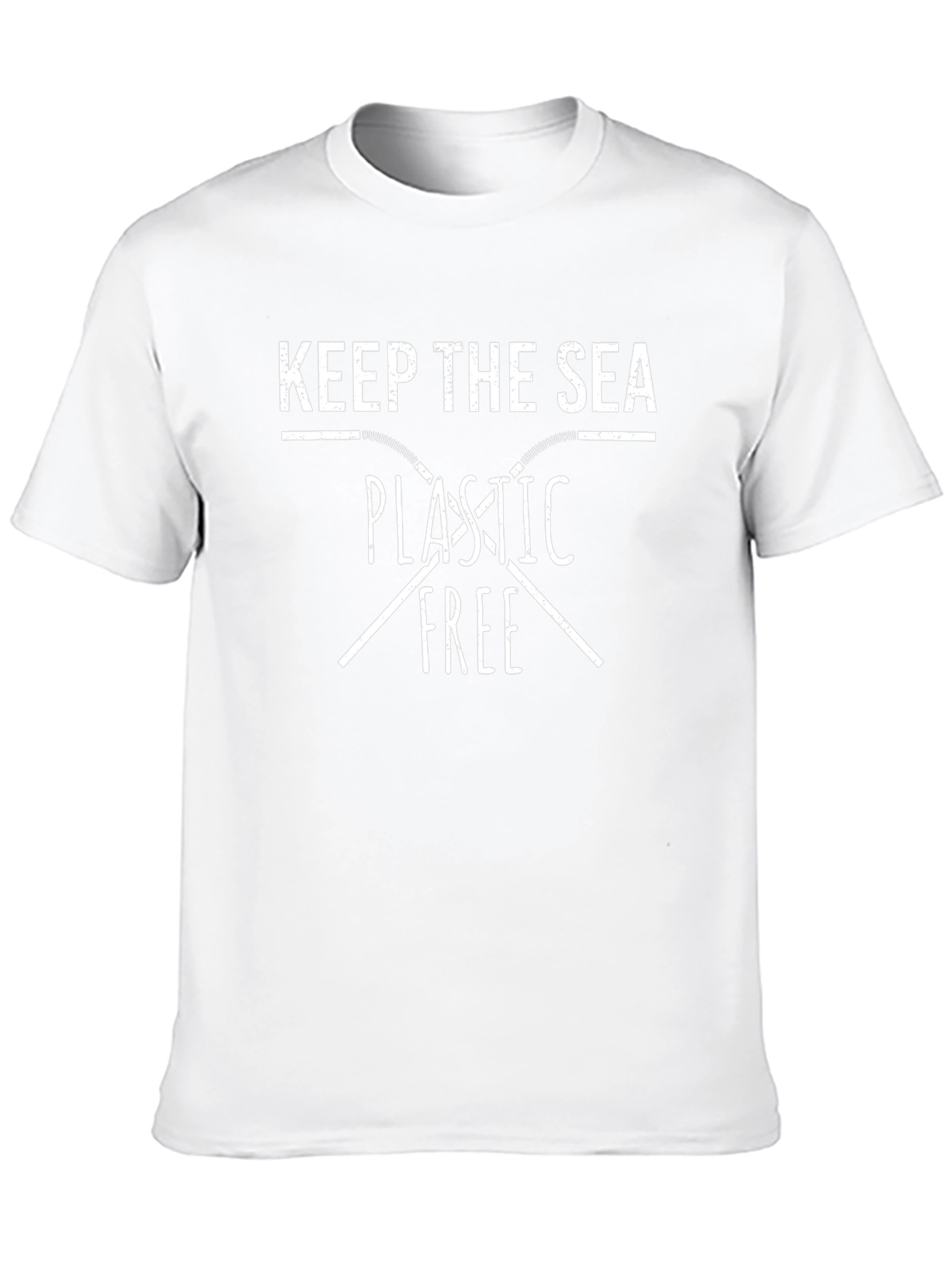 Keep The Sea Plastic Free Black T-Shirt