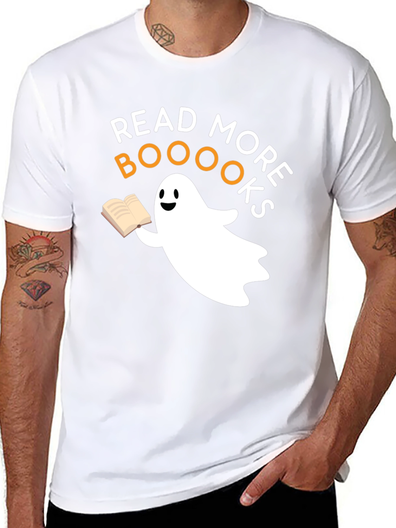 Read More Booooks Ghost T-Shirt
