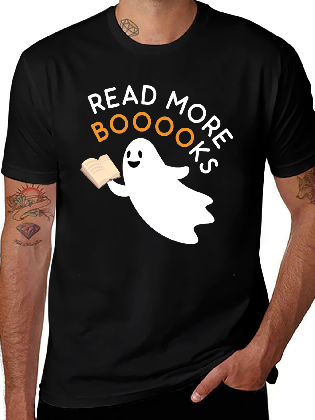 Read More Booooks Ghost T-Shirt