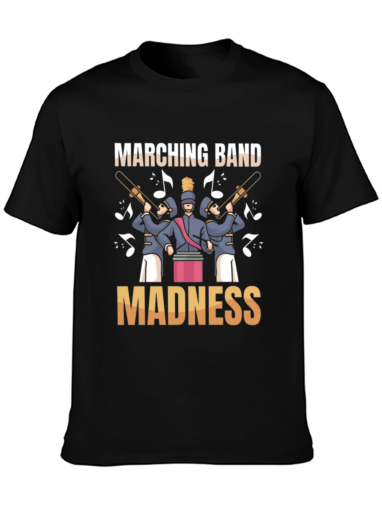 Marching Band Madness Graphic T-Shirt