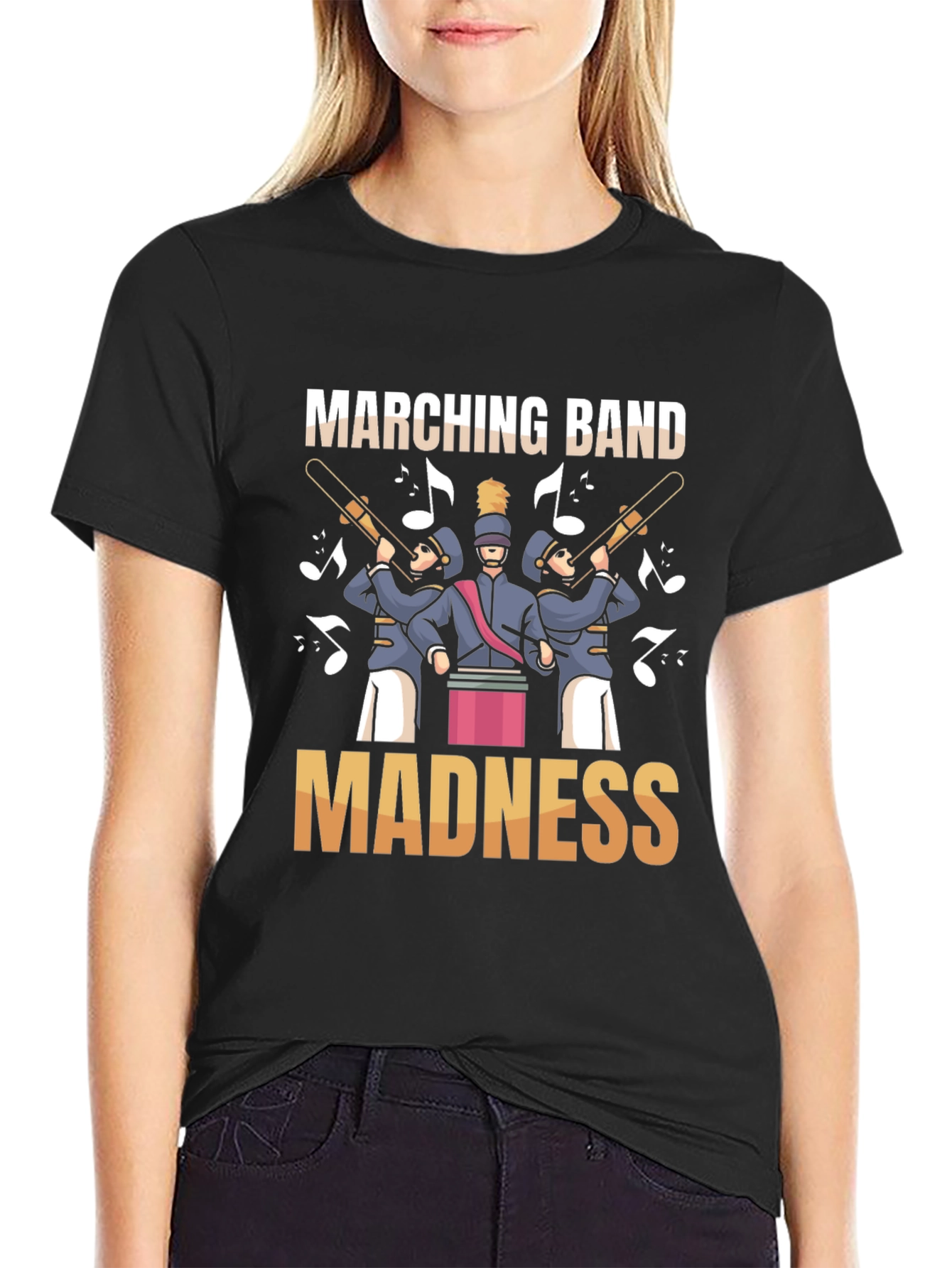 Marching Band Madness Graphic T-Shirt