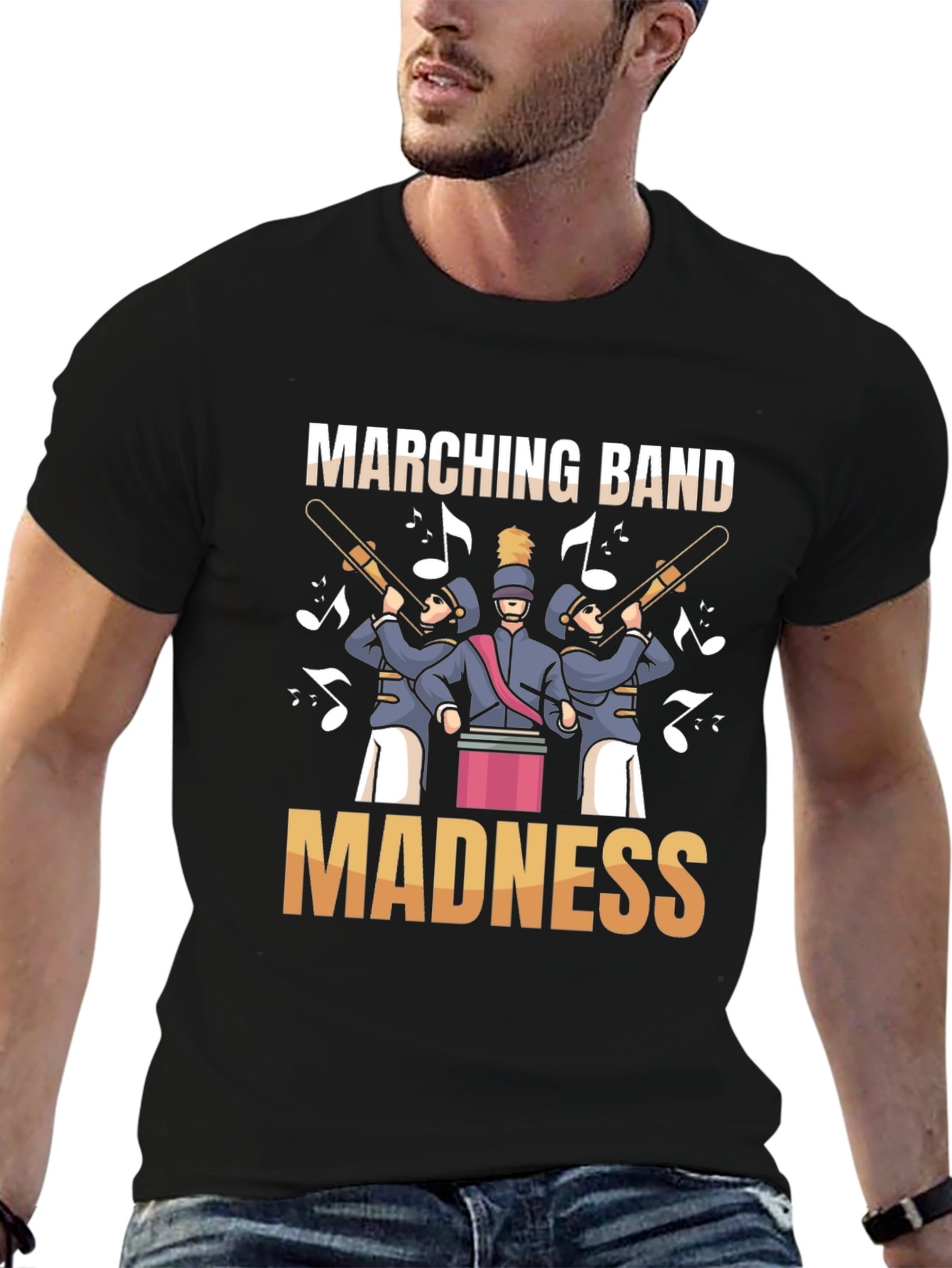 Marching Band Madness Graphic T-Shirt