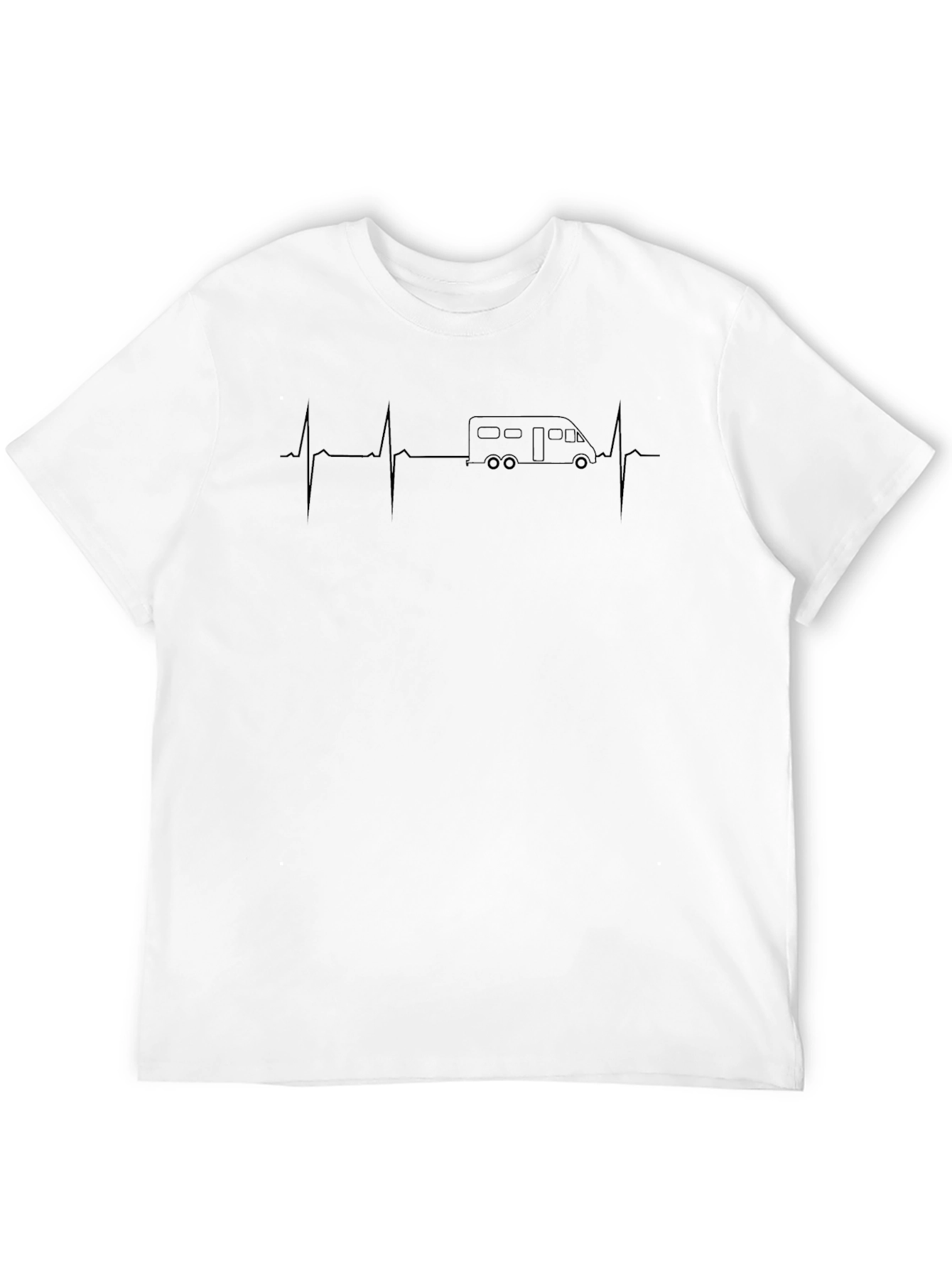 RV Heartbeat T-Shirt - Camping Life