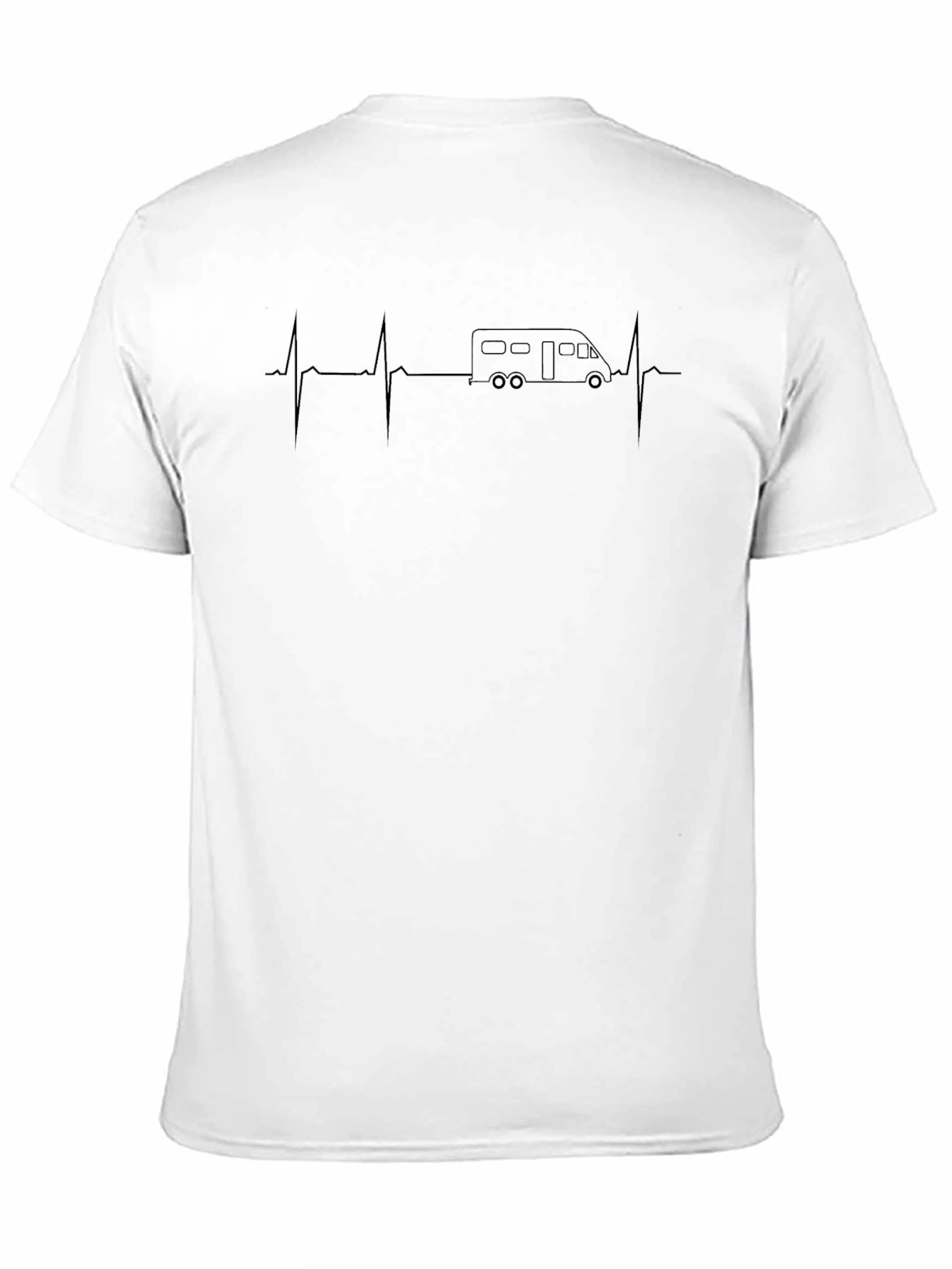 RV Heartbeat T-Shirt - Camping Life