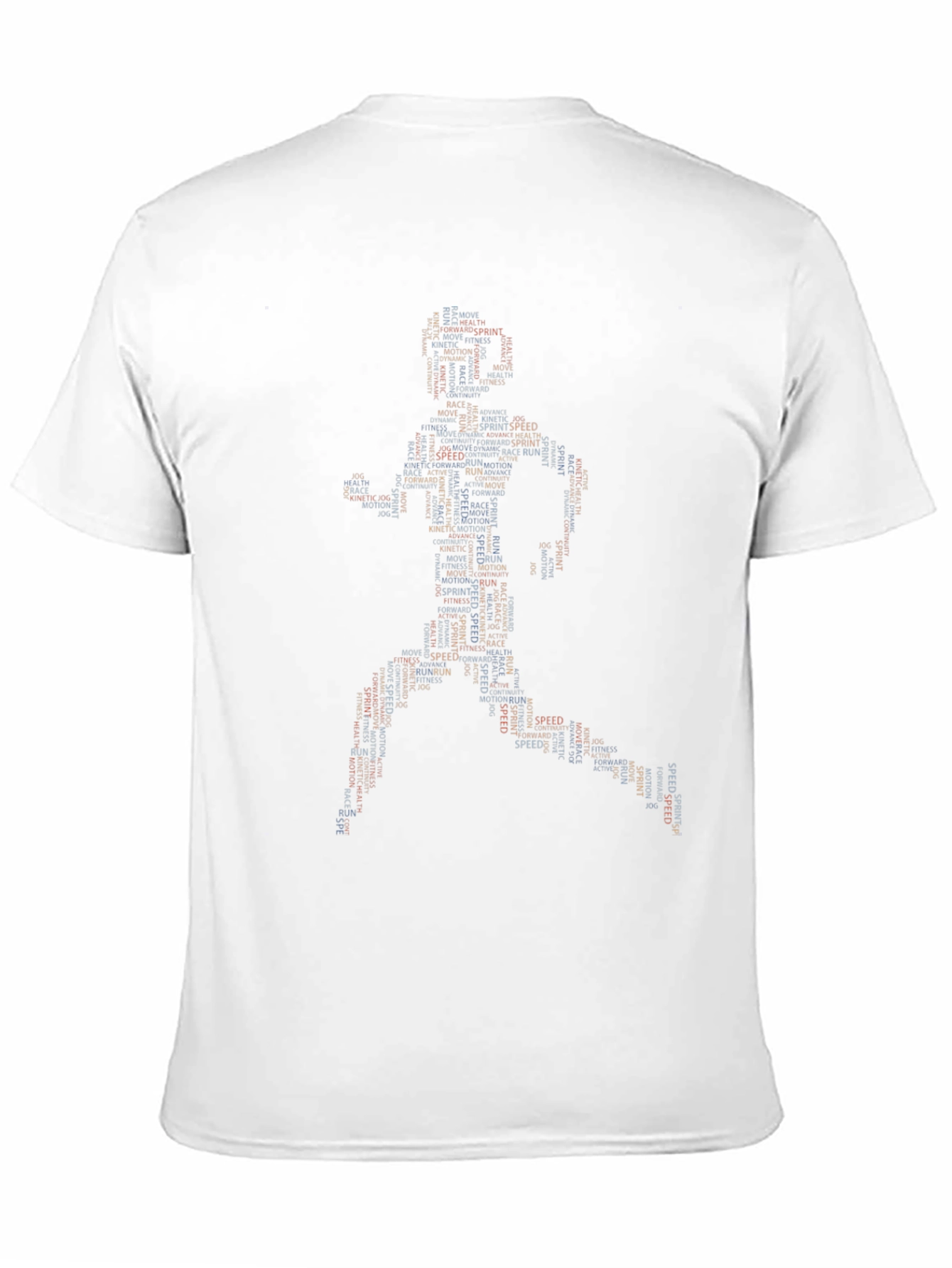 Runner Word Art Graphic T-Shirt