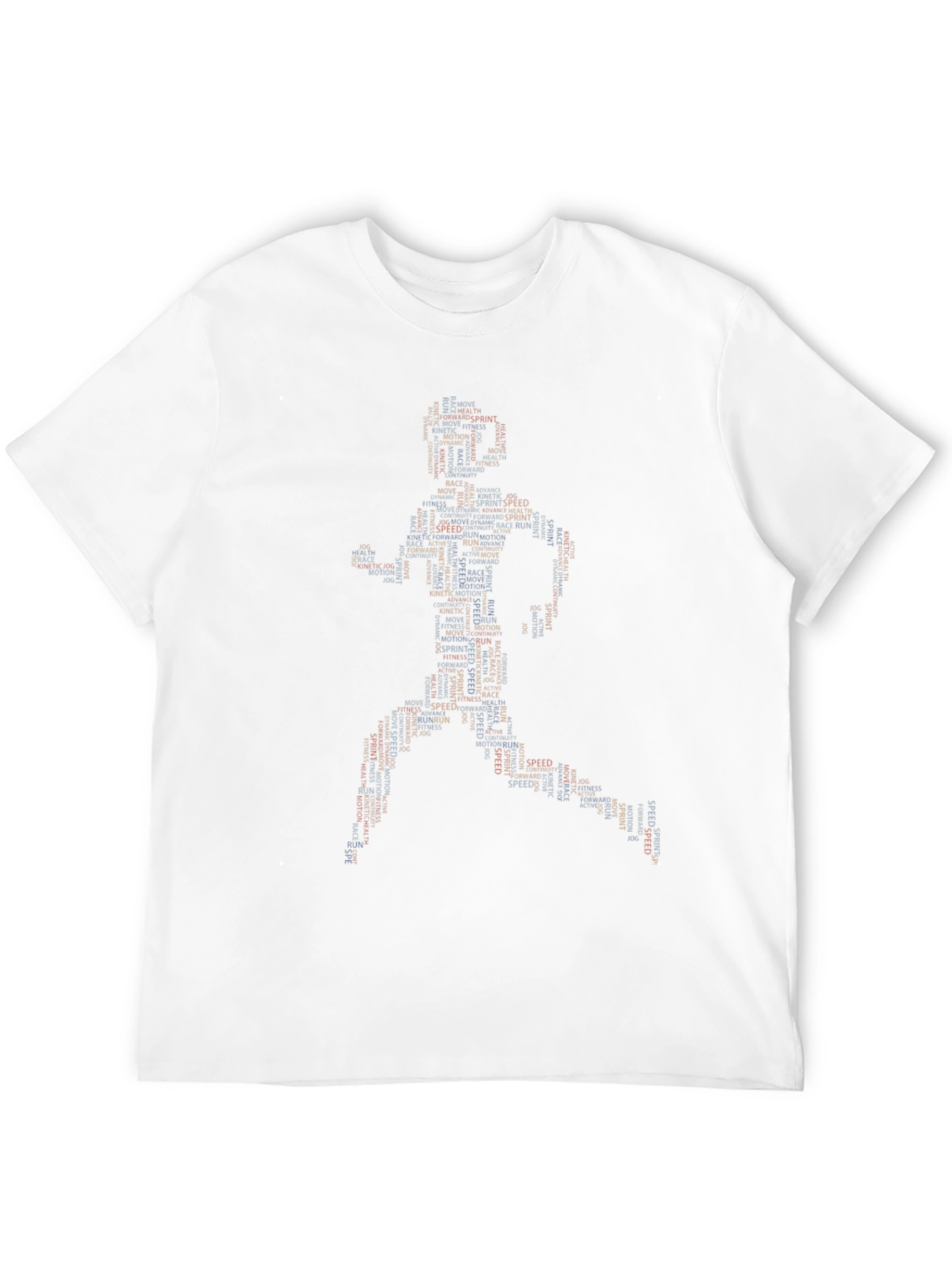 Runner Word Art Graphic T-Shirt