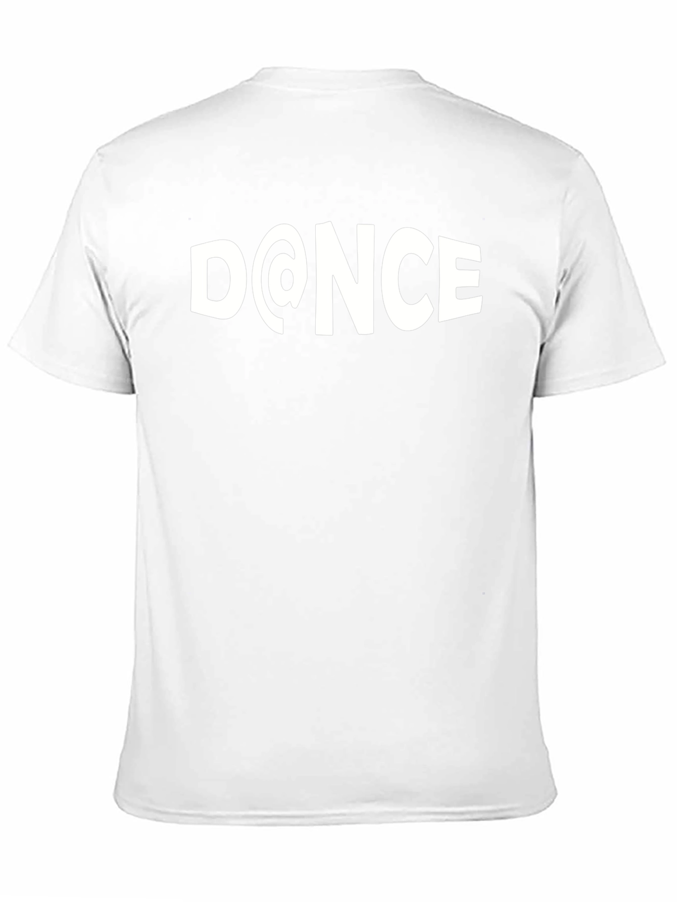 D@NCE Graphic Tee - Black Cotton Comfort