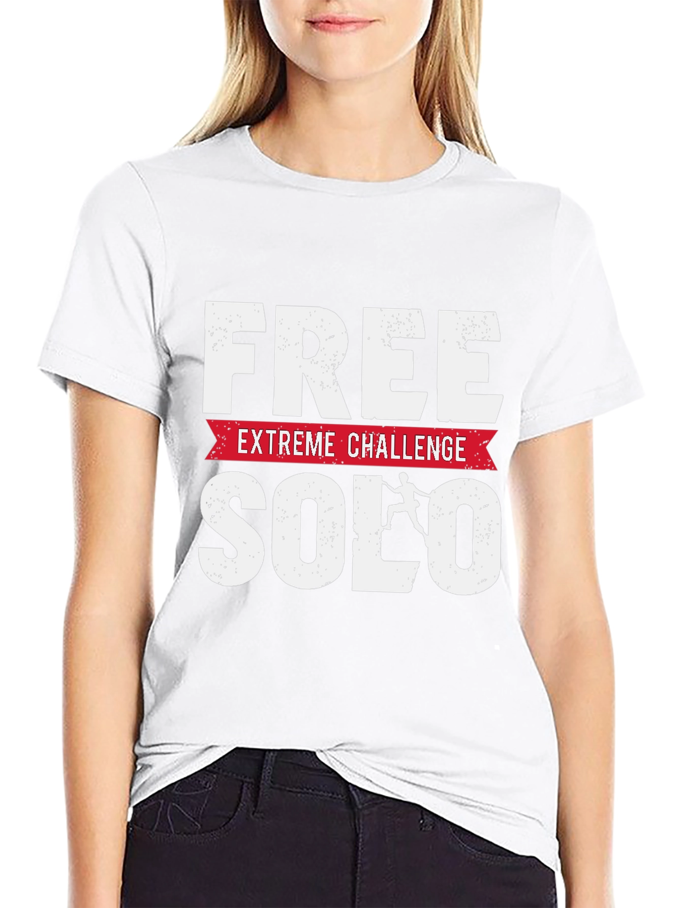 Free Solo Extreme Challenge Black T-Shirt