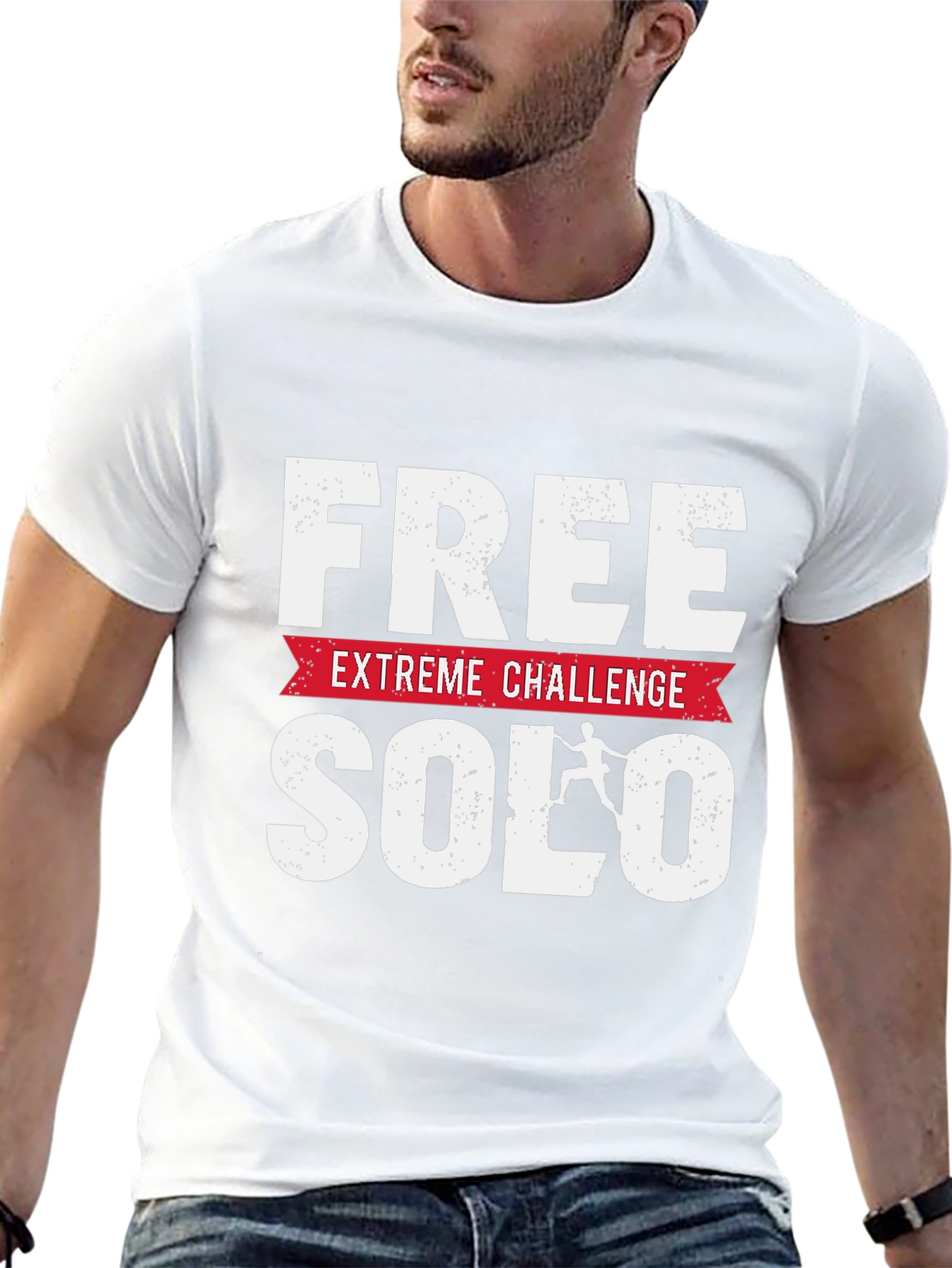 Free Solo Extreme Challenge Black T-Shirt