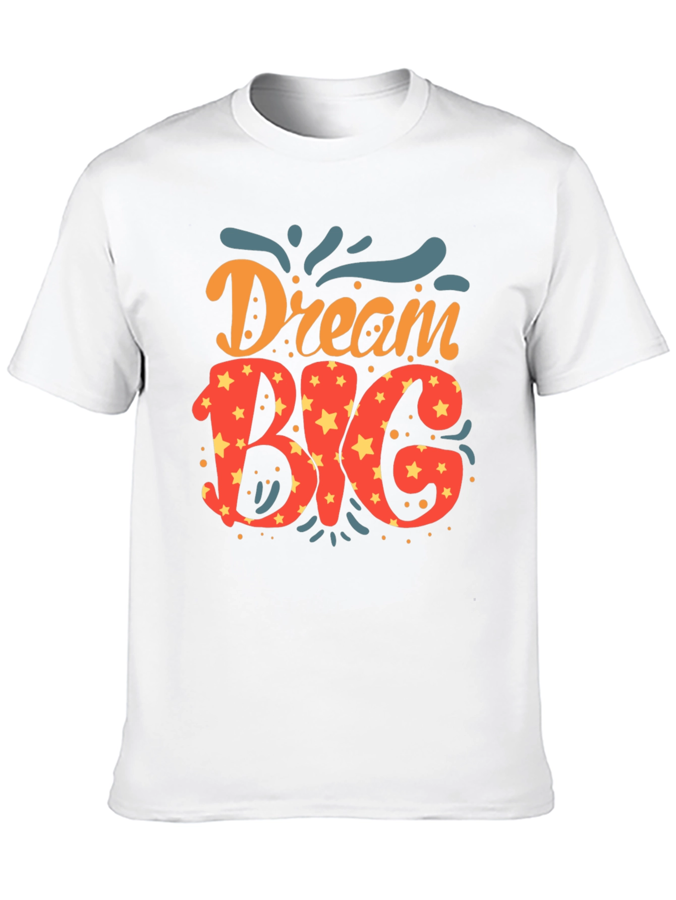 Dream Big Graphic Tee - Black Casual Shirt