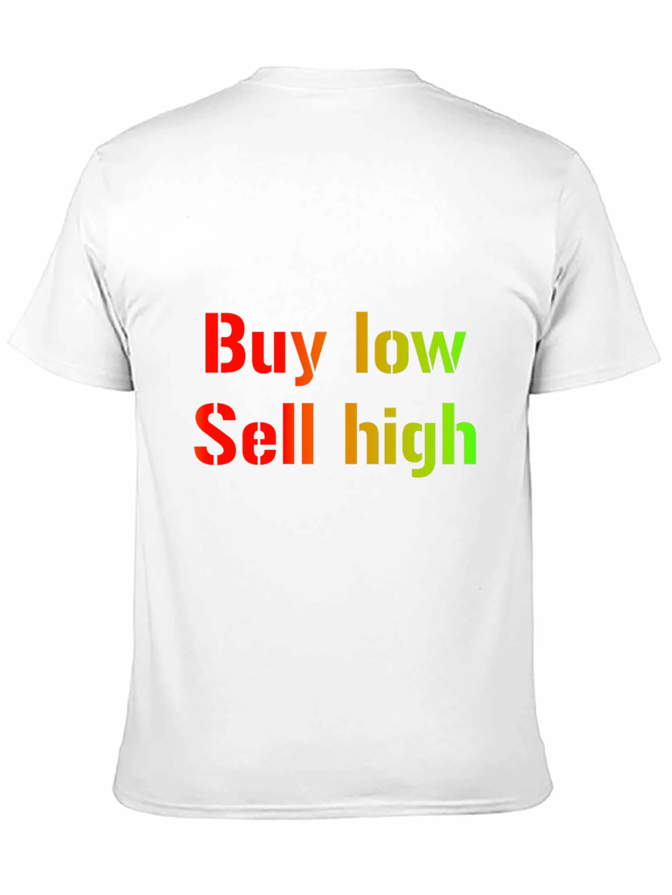 Buy Low Sell High Graphic Tee - Black