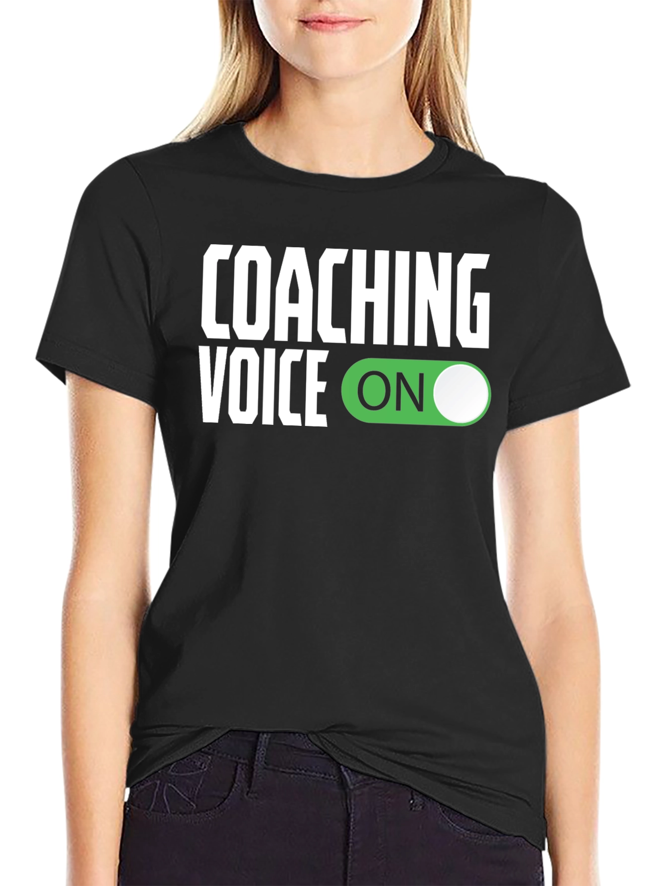 Coaching Voice ON Graphic T-Shirt