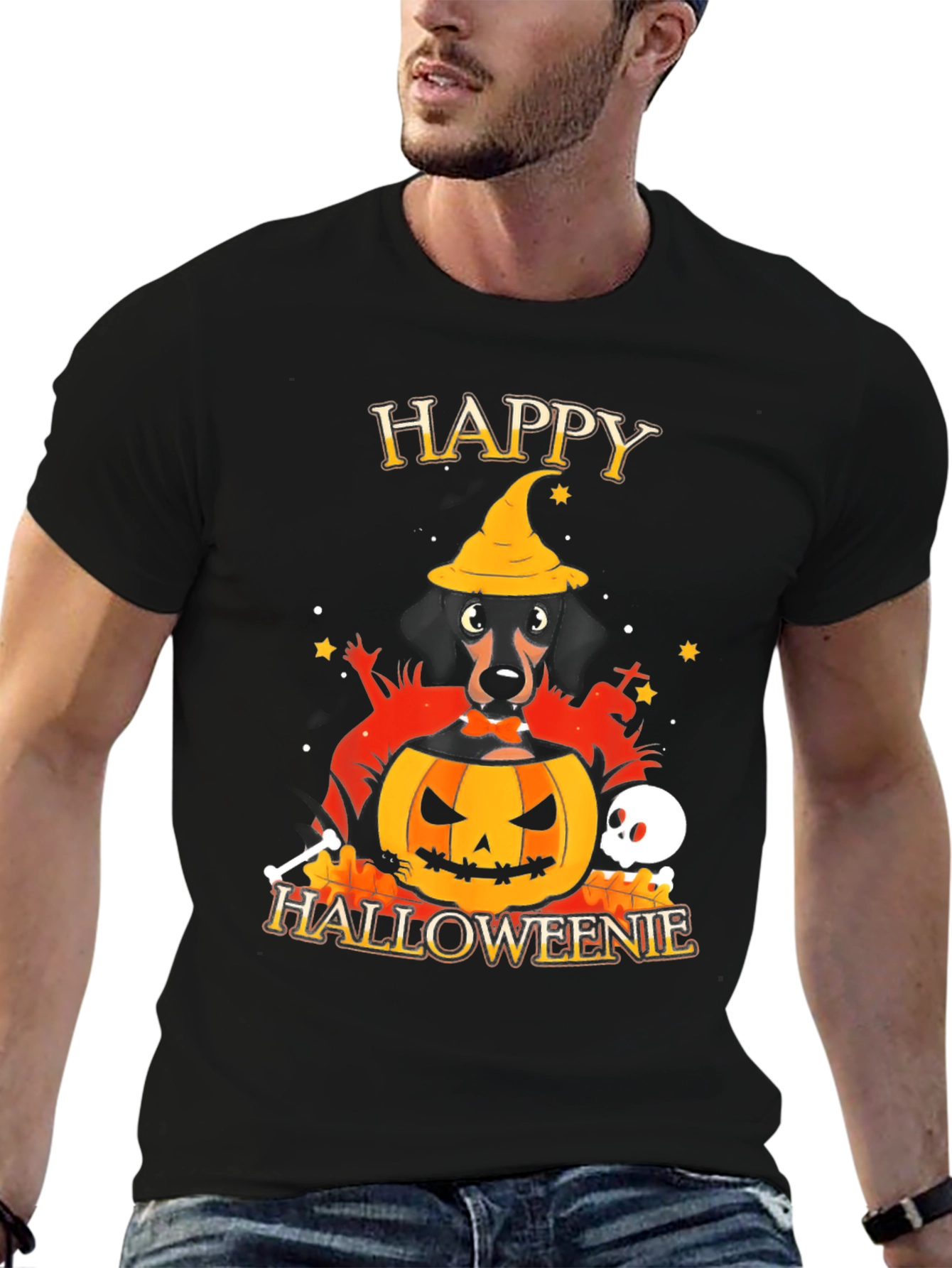 Halloweenie Dachshund T-Shirt
