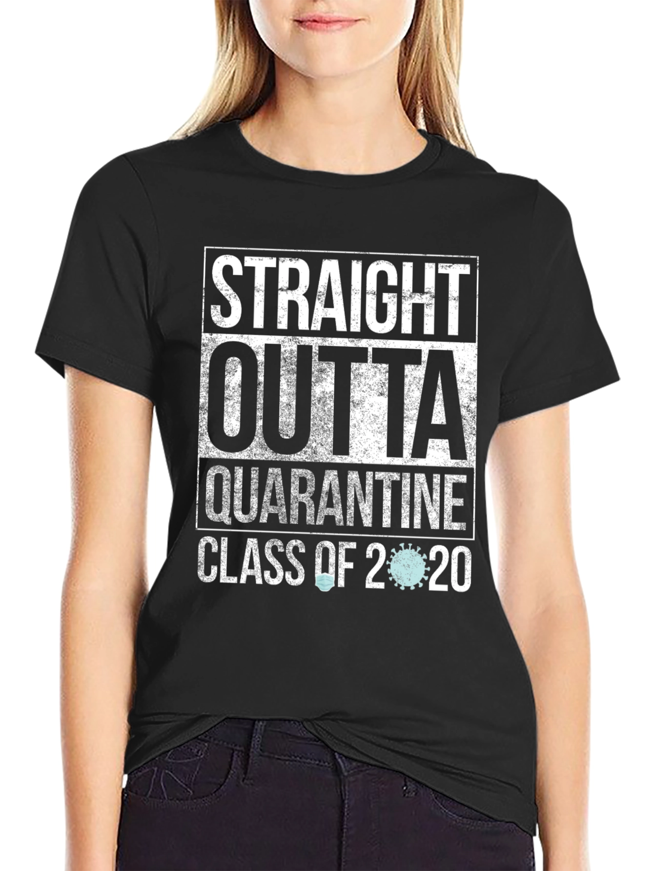 Straight Outta Quarantine Class of 2020 T-Shirt