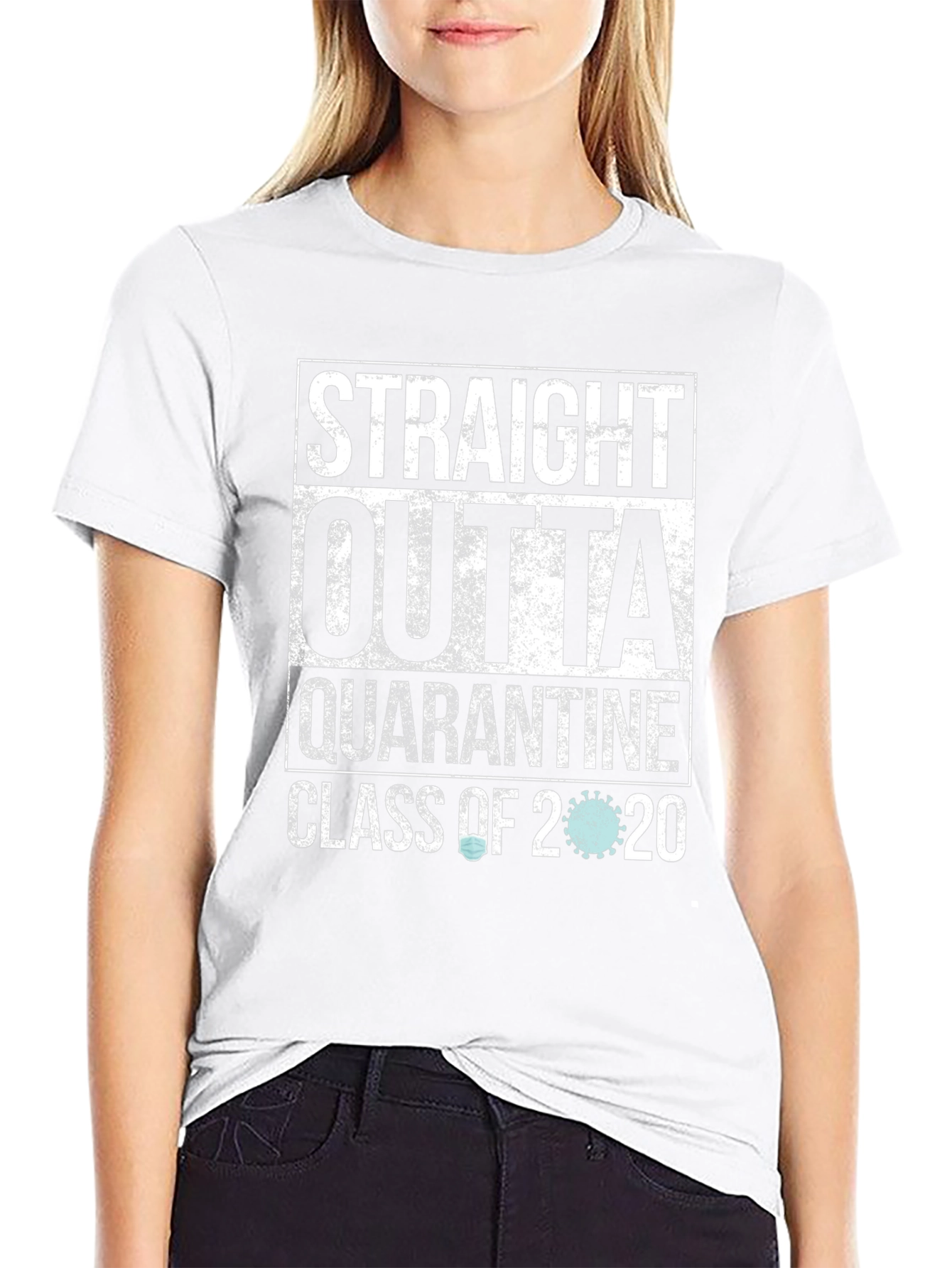 Straight Outta Quarantine Class of 2020 T-Shirt
