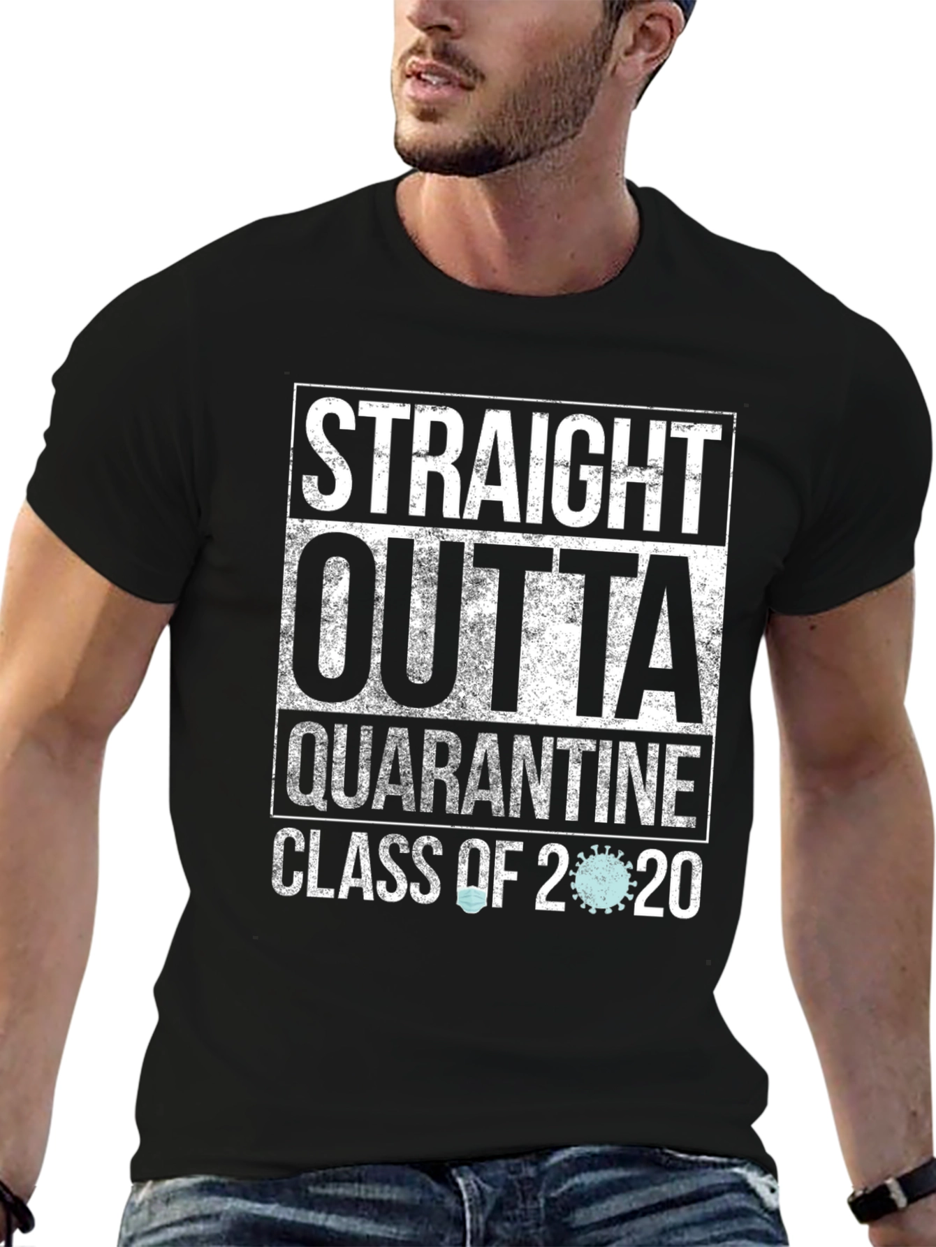 Straight Outta Quarantine Class of 2020 T-Shirt