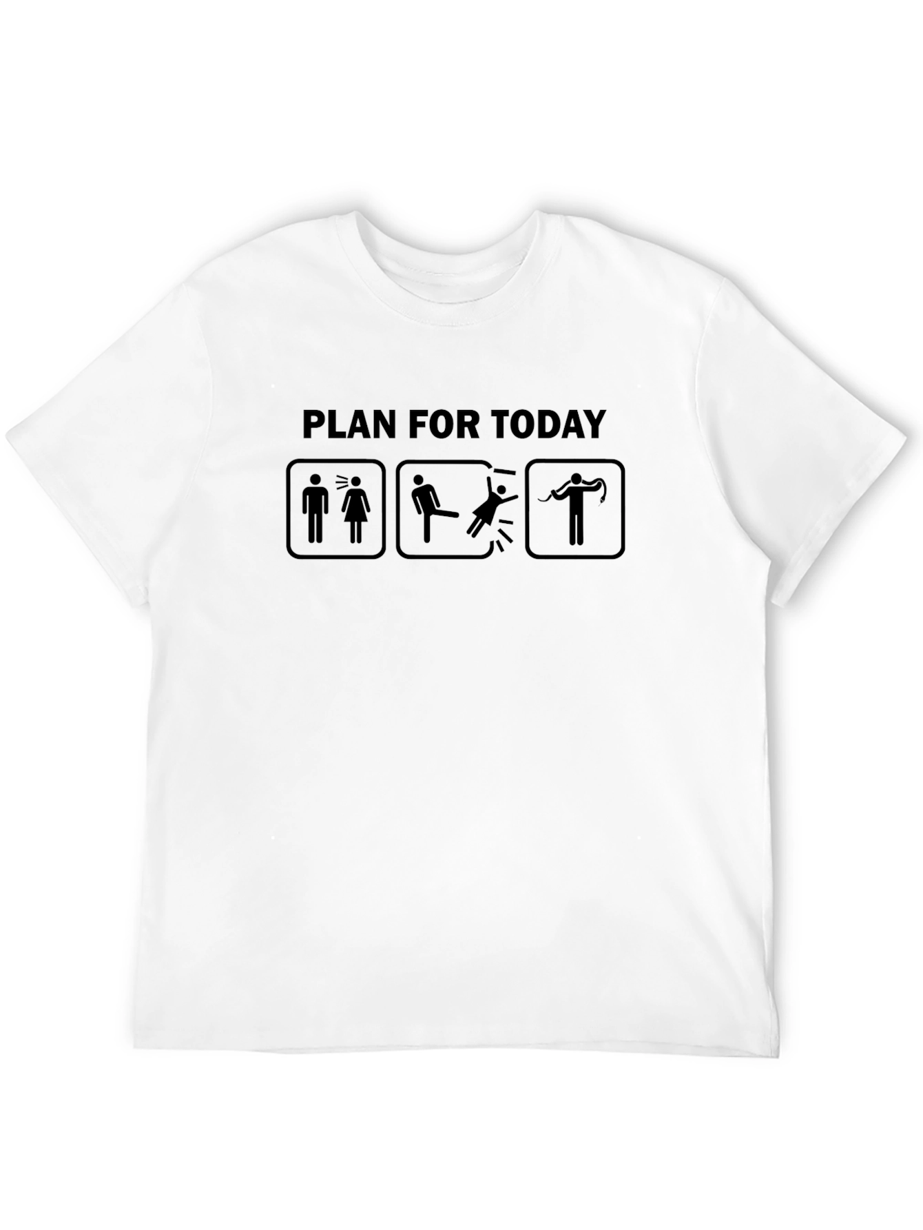 Funny Plan for Today Graphic Tee