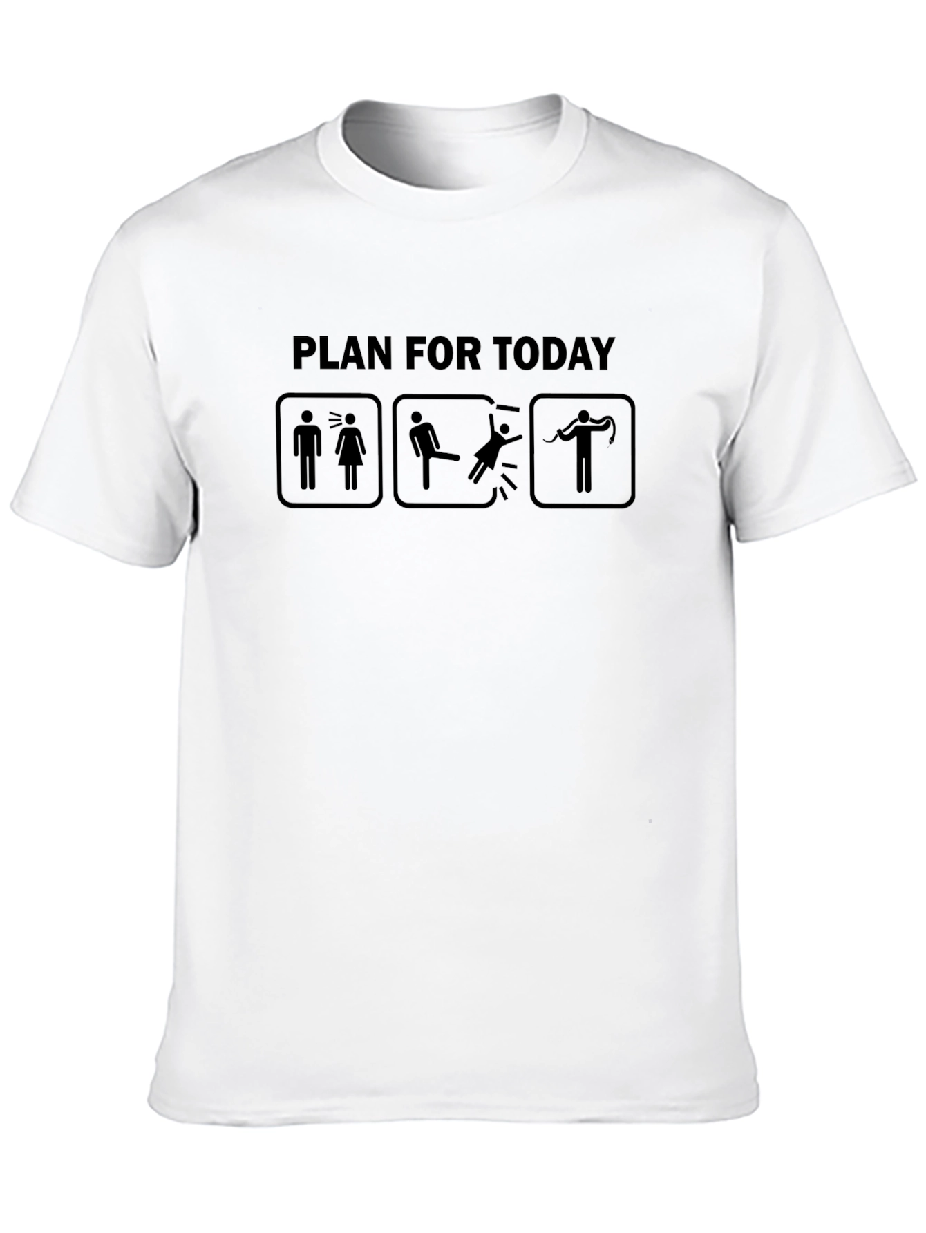 Funny Plan for Today Graphic Tee