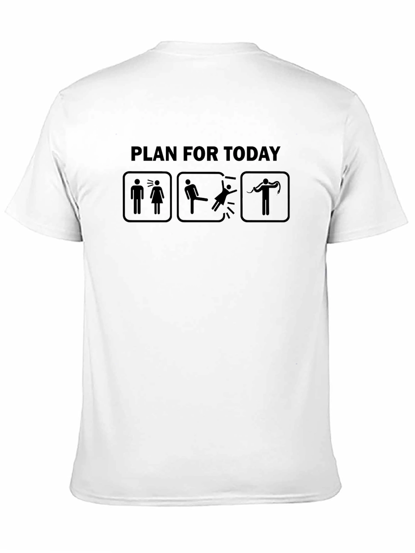 Funny Plan for Today Graphic Tee