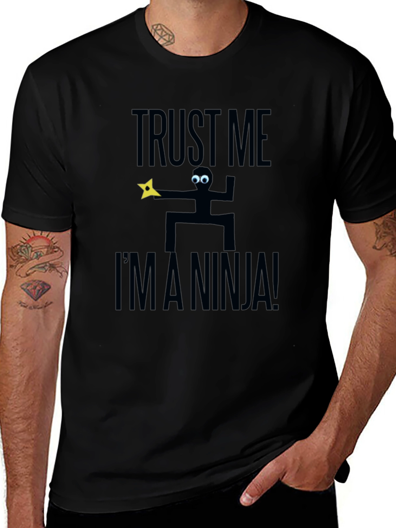 Trust Me Im A Ninja Graphic T-Shirt