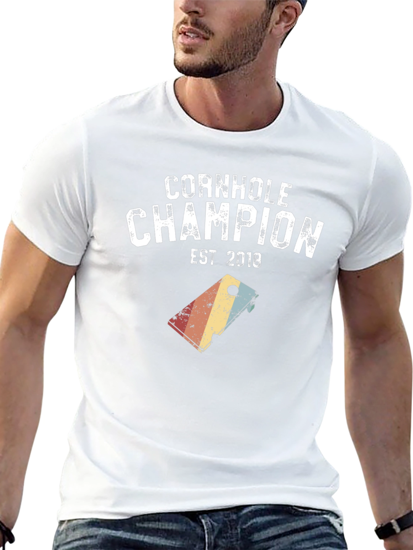 Cornhole Champion T-Shirt EST 2018
