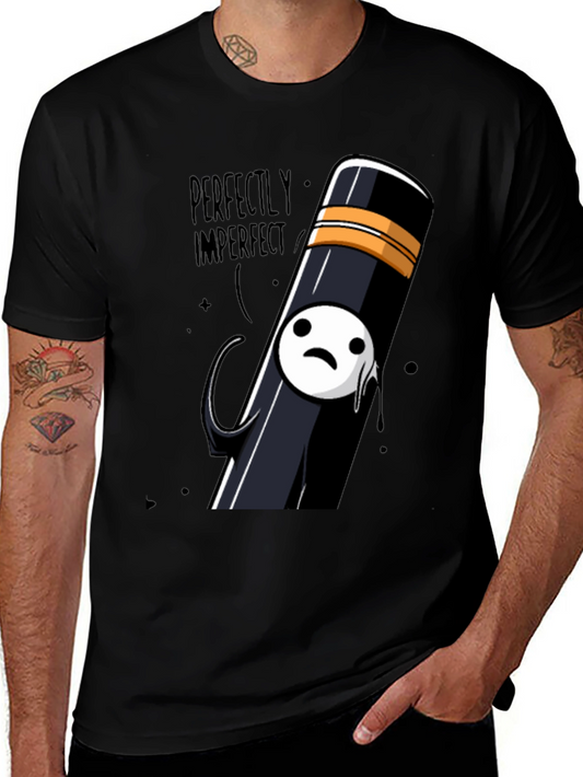 Perfectly Imperfect Cartoon Graphic T-Shirt