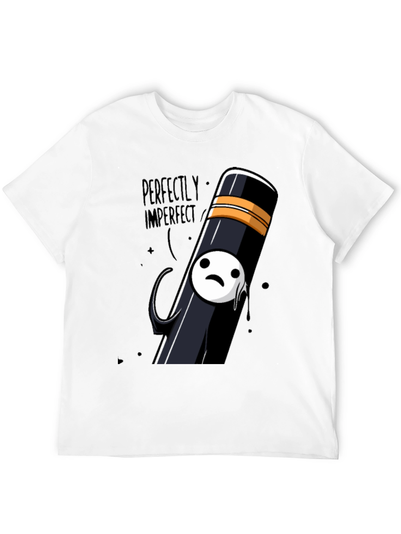 Perfectly Imperfect Cartoon Graphic T-Shirt