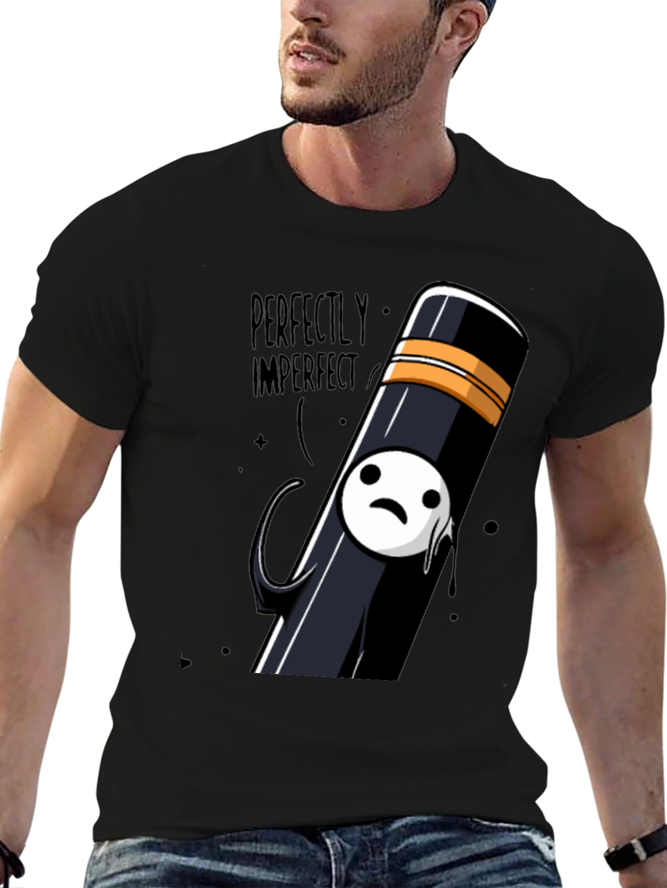 Perfectly Imperfect Cartoon Graphic T-Shirt