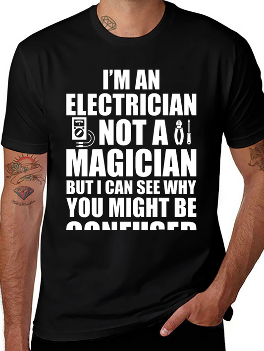 Electrician T-Shirt - Funny Electrician Gift