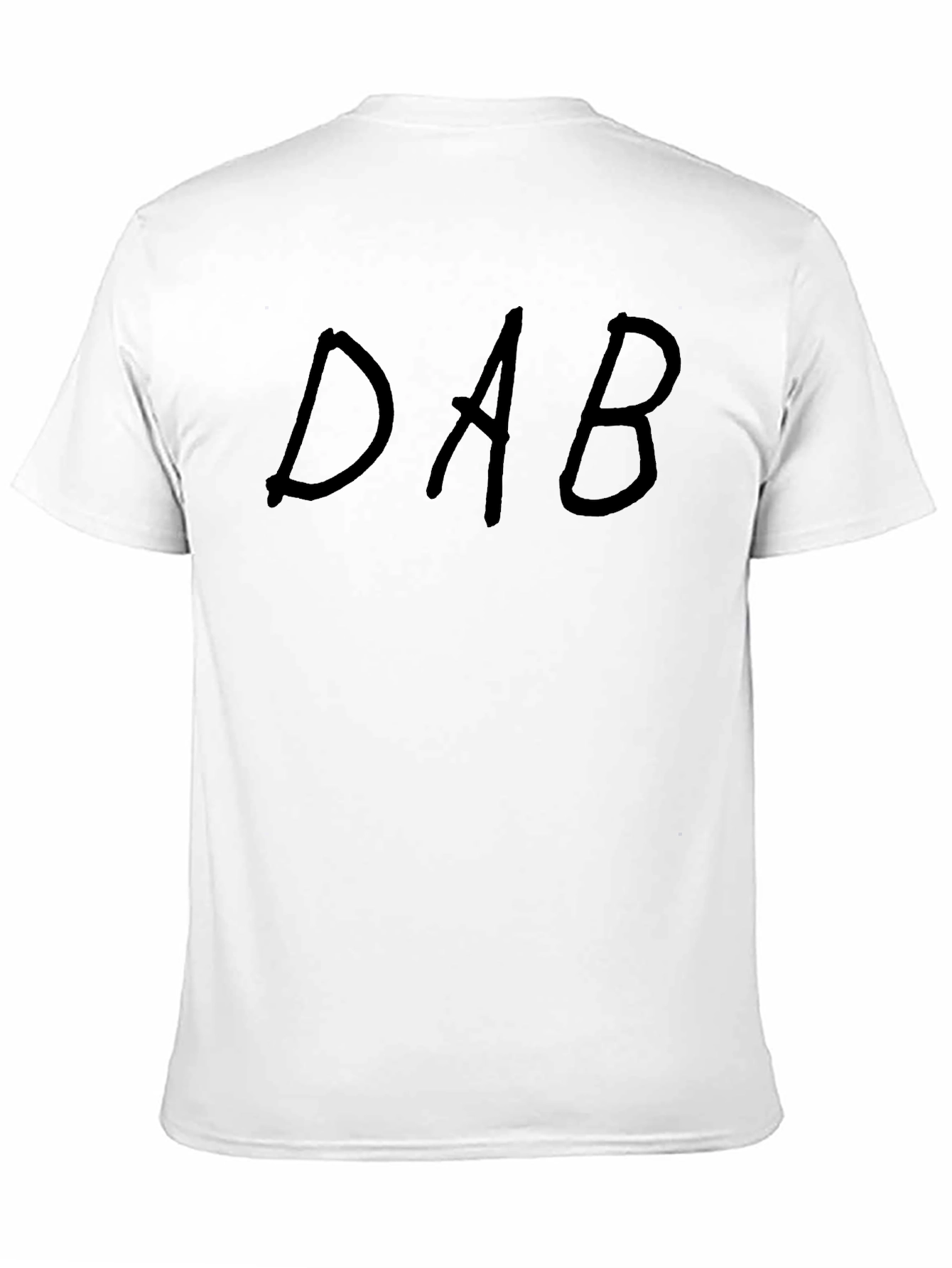 DAB Graphic T-Shirt - Black Crew Neck Tee