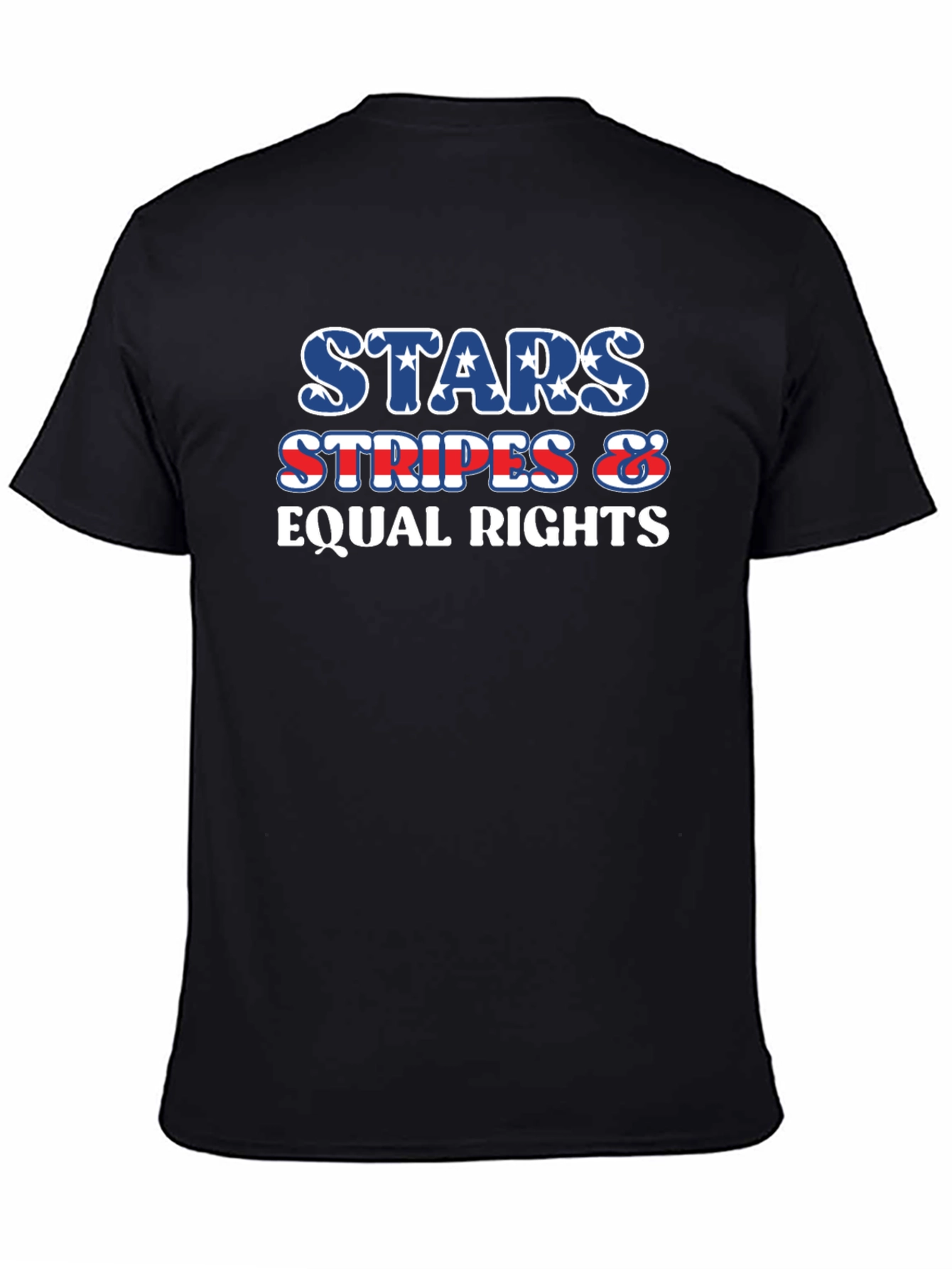 Stars Stripes Equal Rights Patriotic T-Shirt