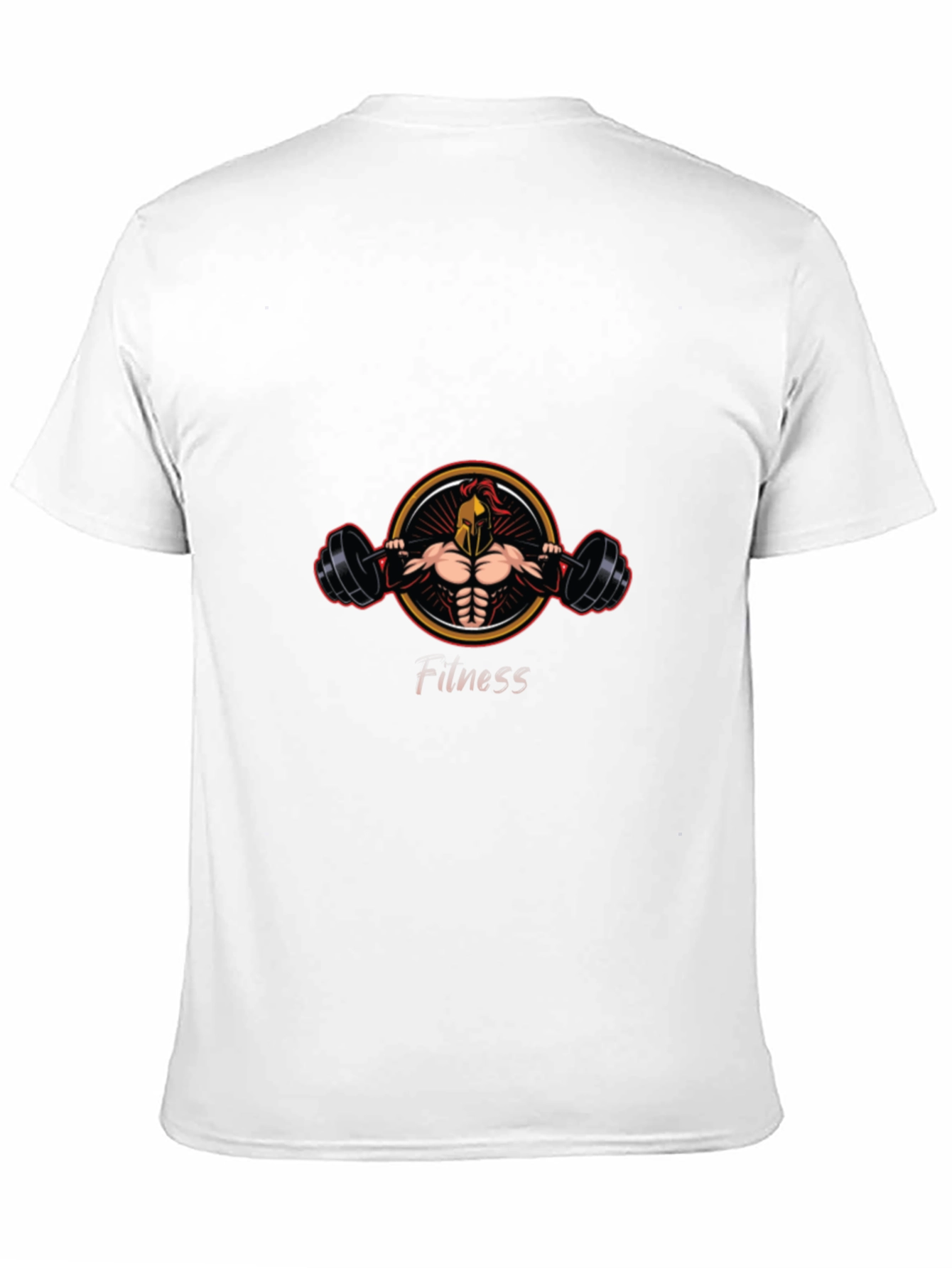 Spartan Fitness T-Shirt - Black Graphic Tee