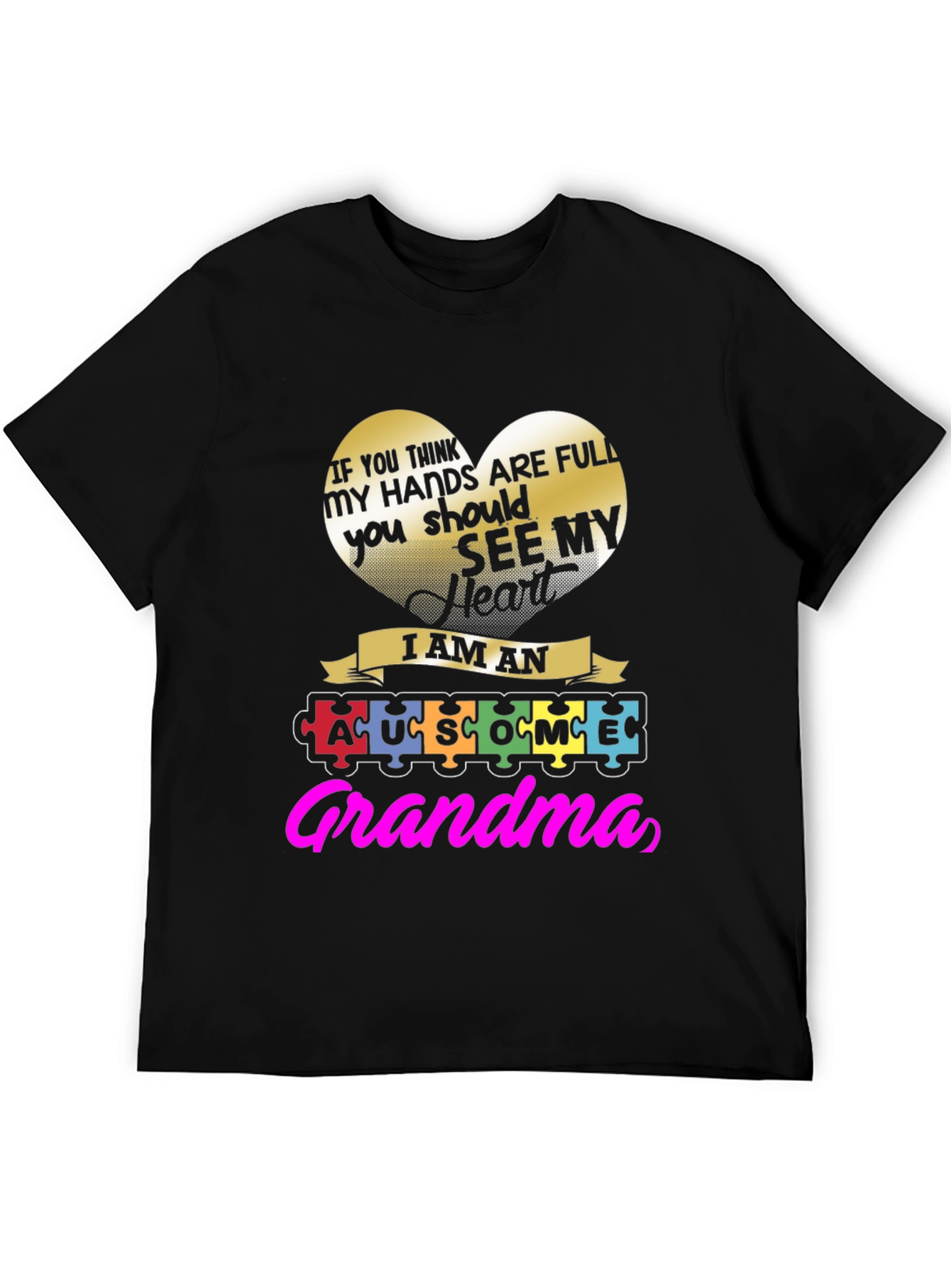 Autism Awareness Grandma T-Shirt