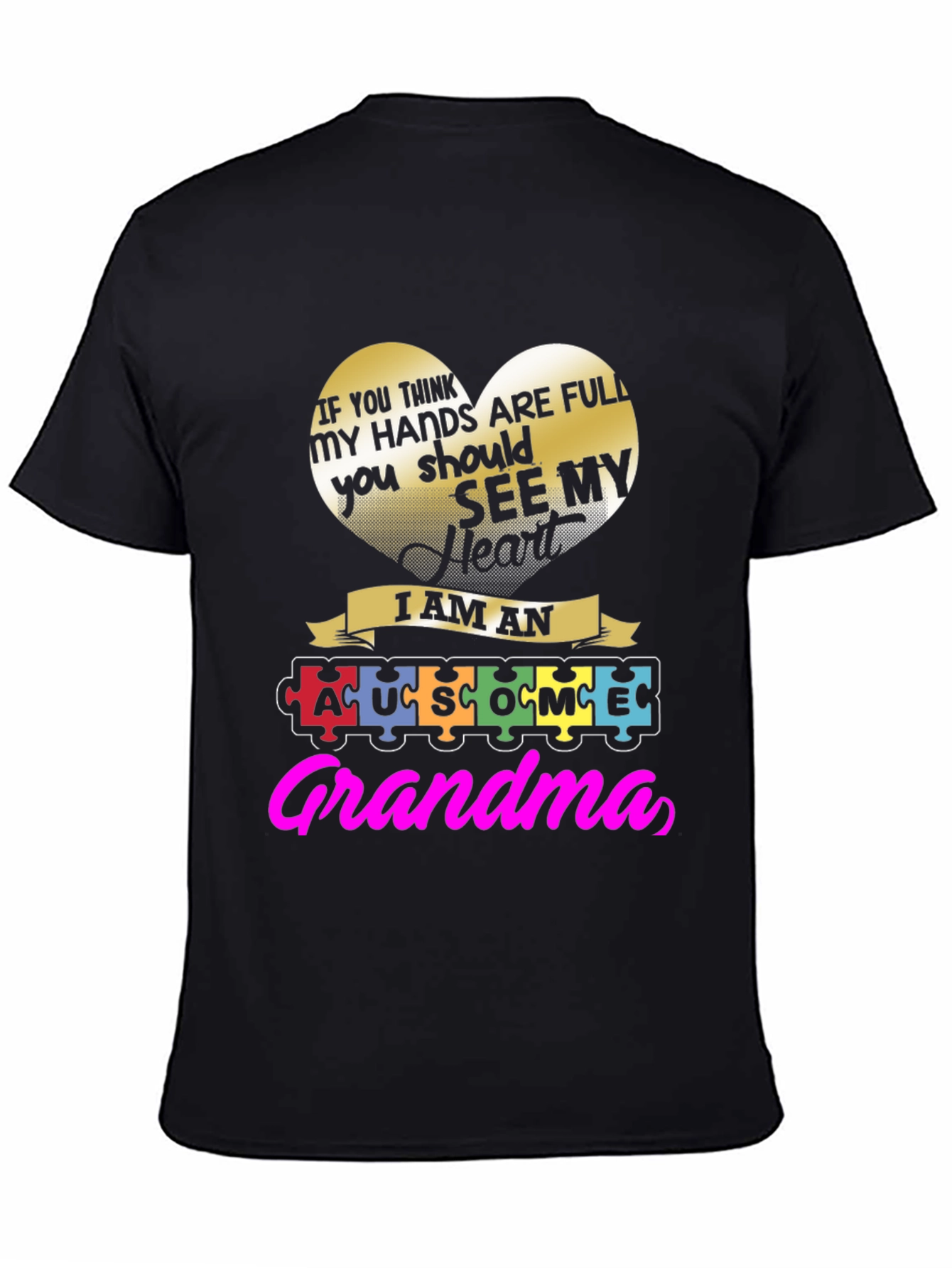 Autism Awareness Grandma T-Shirt