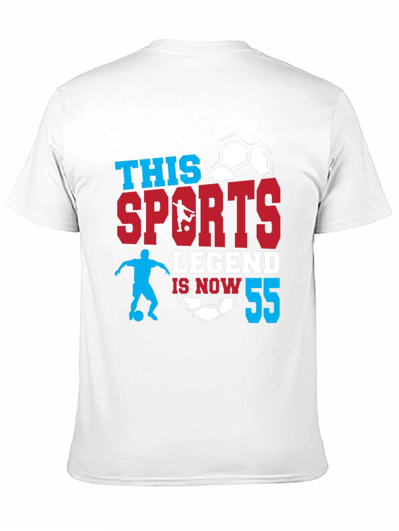 Sports Legend 55th Birthday Soccer T-Shirt