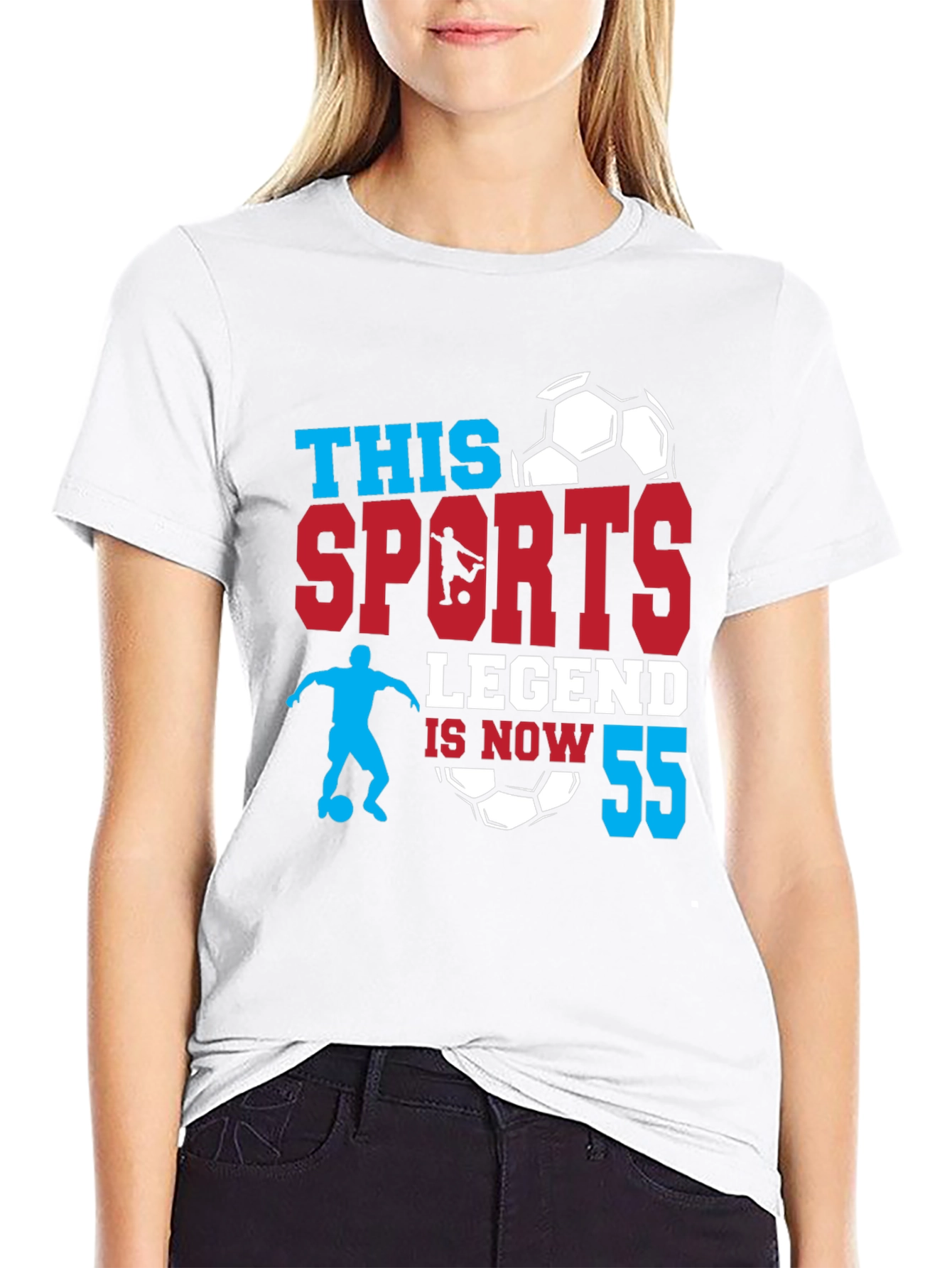 Sports Legend 55th Birthday Soccer T-Shirt