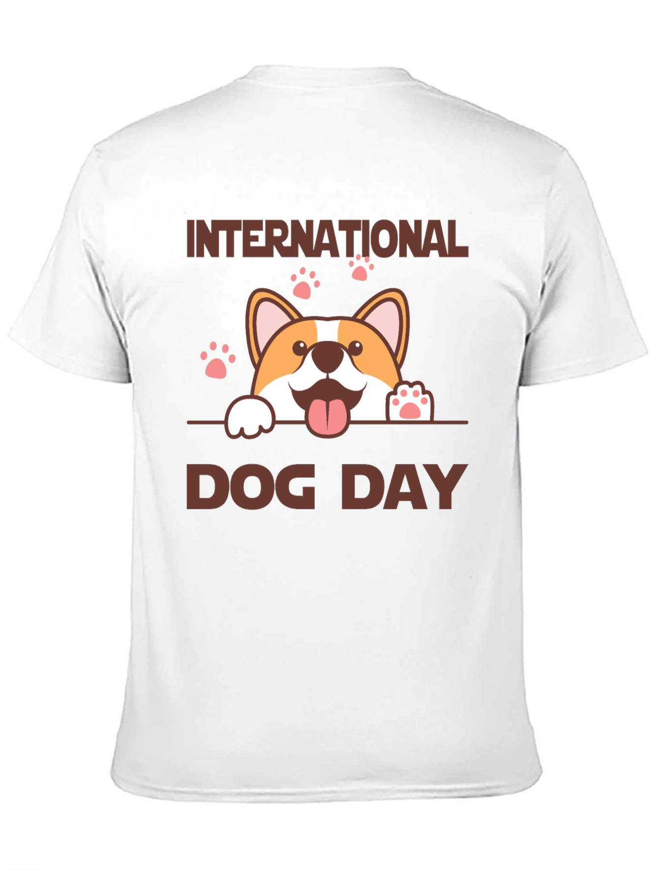 International Dog Day Corgi Graphic Tee