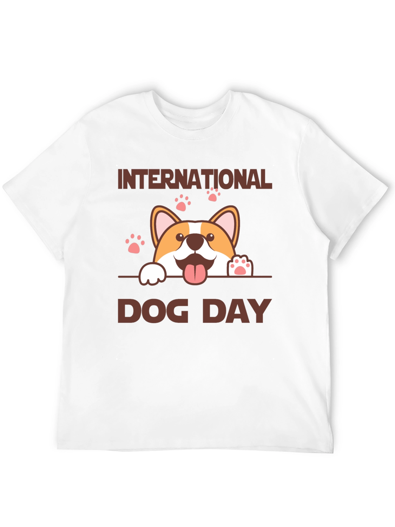 International Dog Day Corgi Graphic Tee