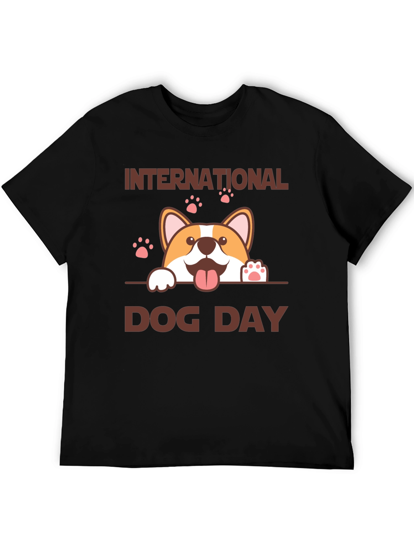 International Dog Day Corgi Graphic Tee