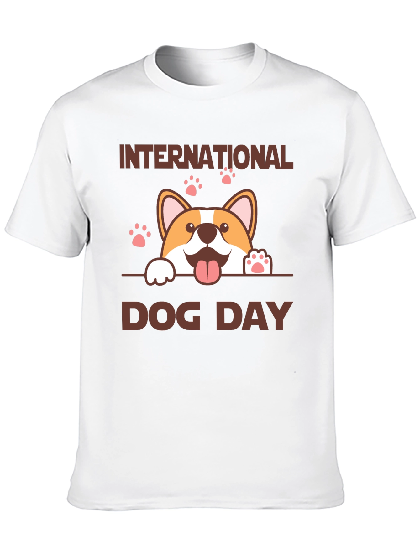 International Dog Day Corgi Graphic Tee