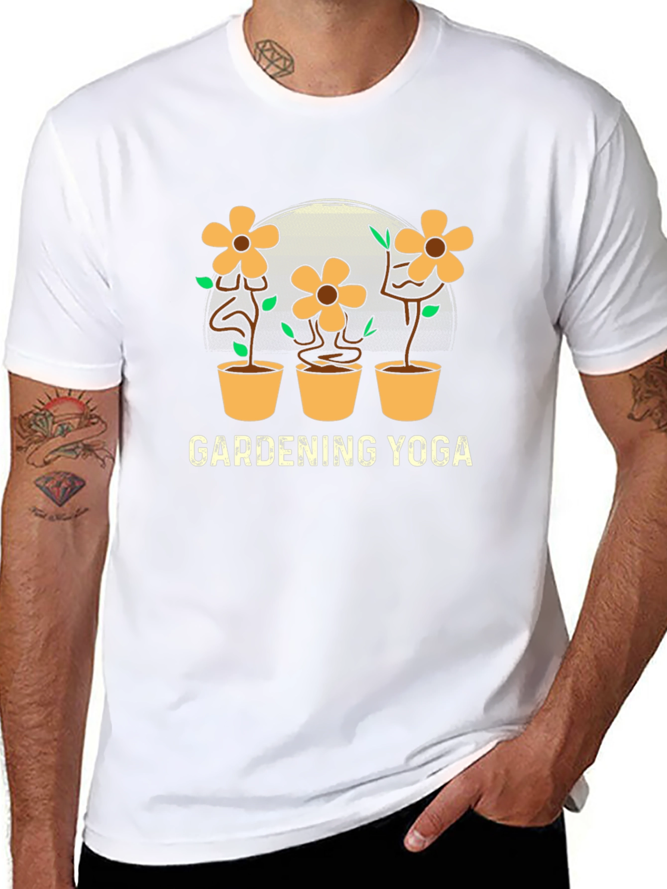 Gardening Yoga T-Shirt