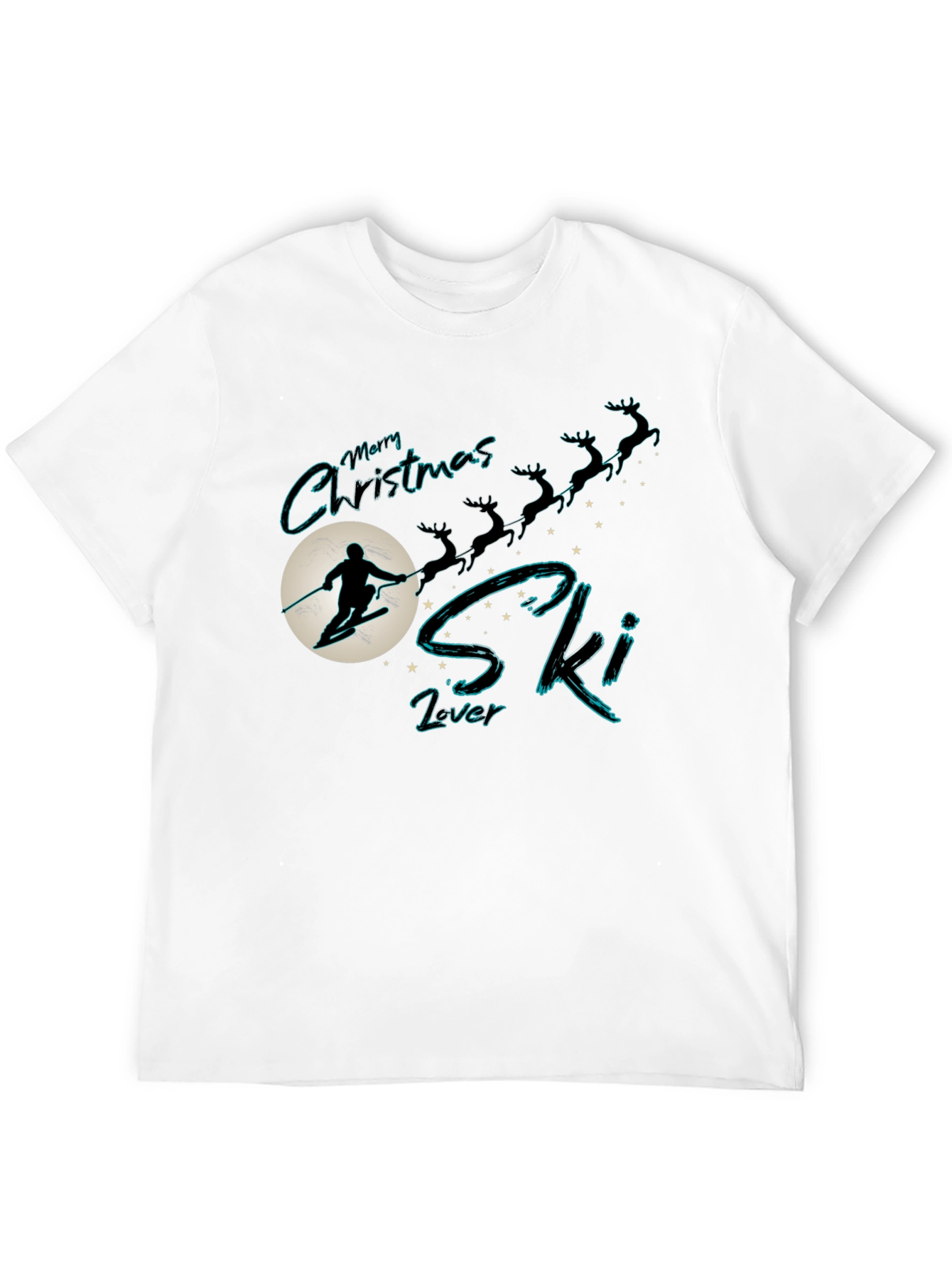 Christmas Ski Lover T-Shirt