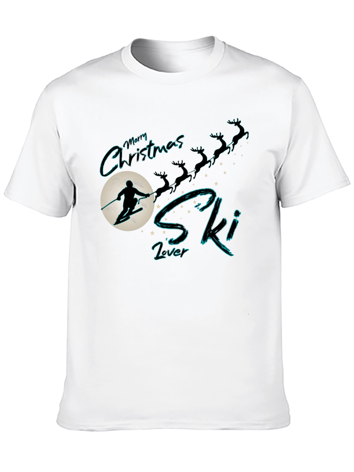 Christmas Ski Lover T-Shirt
