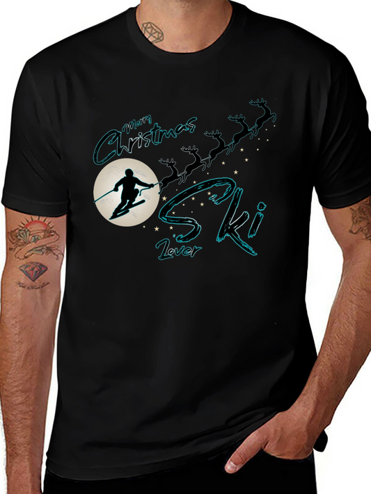 Christmas Ski Lover T-Shirt