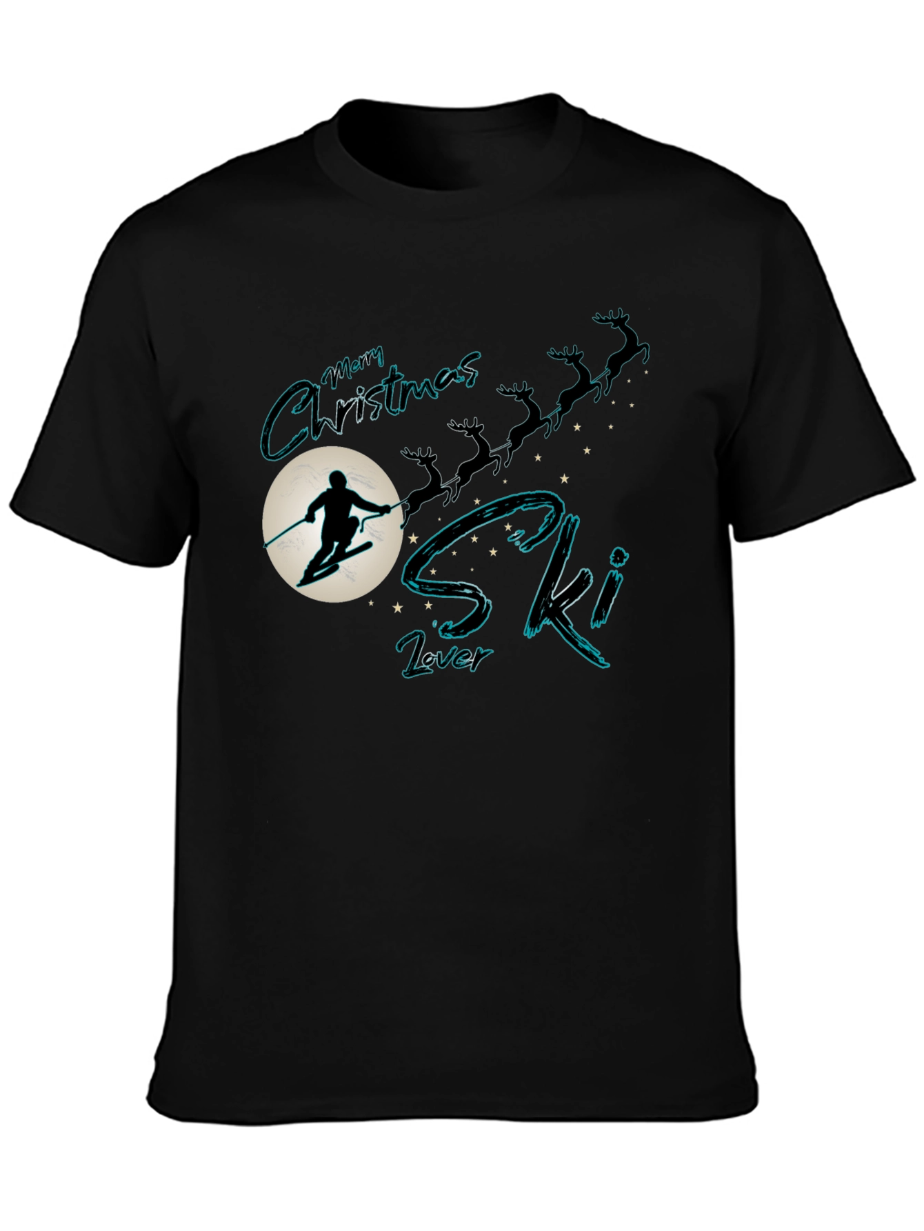 Christmas Ski Lover T-Shirt